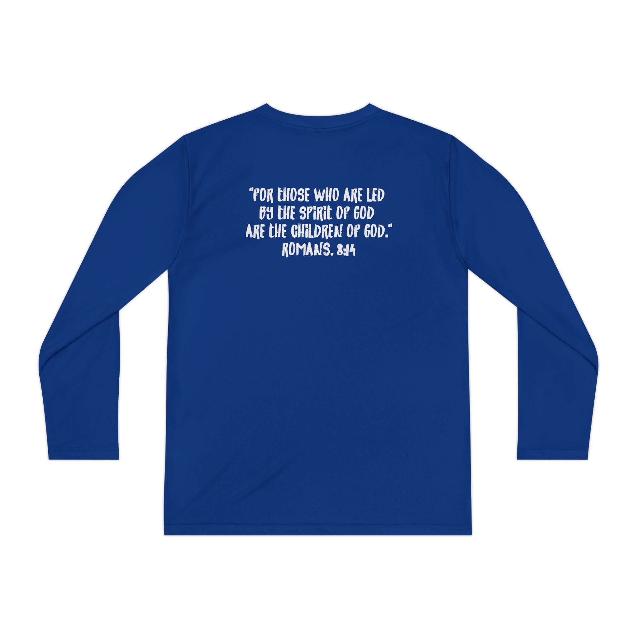 GOD'S CHILD! Collection | Youth Long Sleeve Tee | (Romans 8:14)