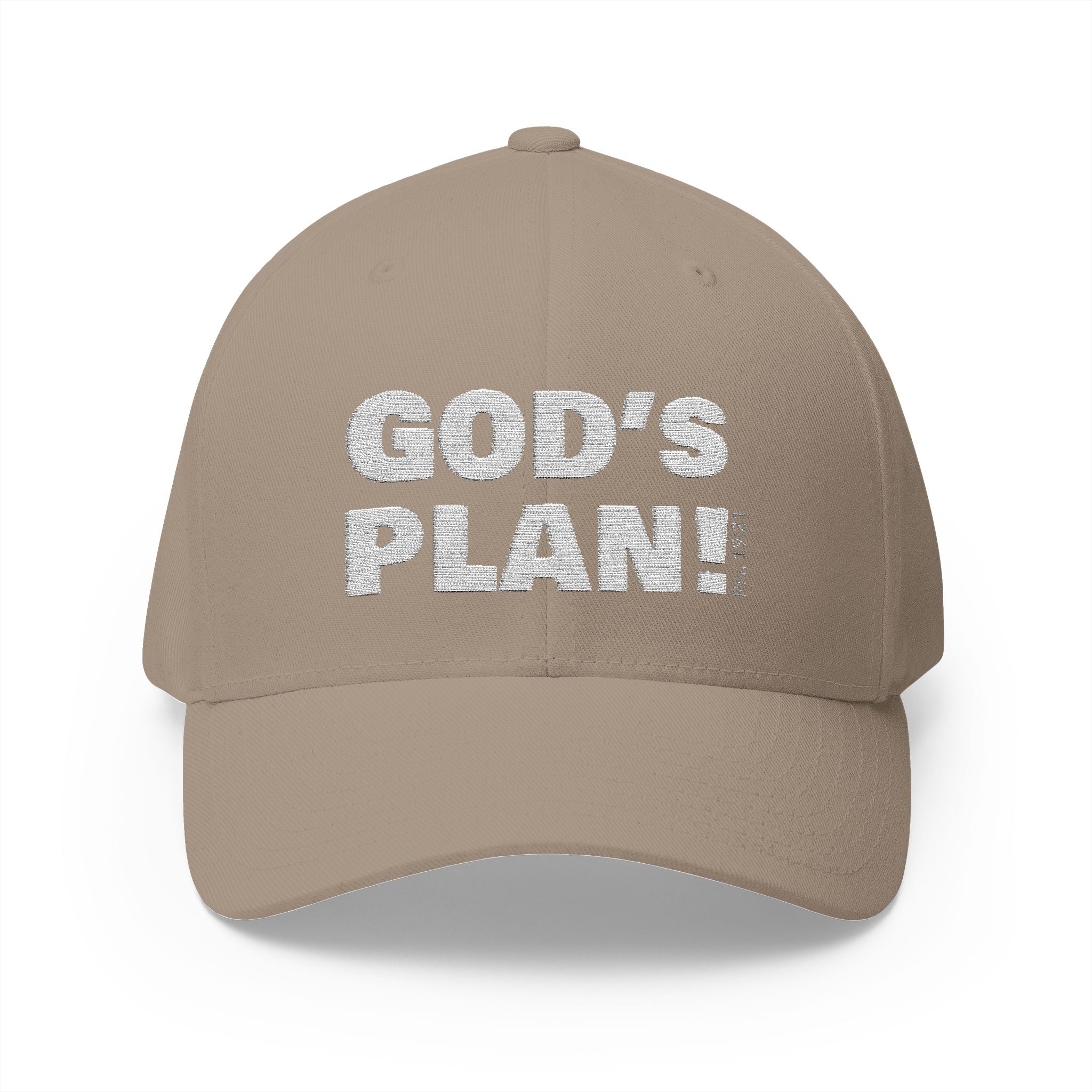 GOD's PLAN! | Embroidered Cap | Faith-Inspired Cap
