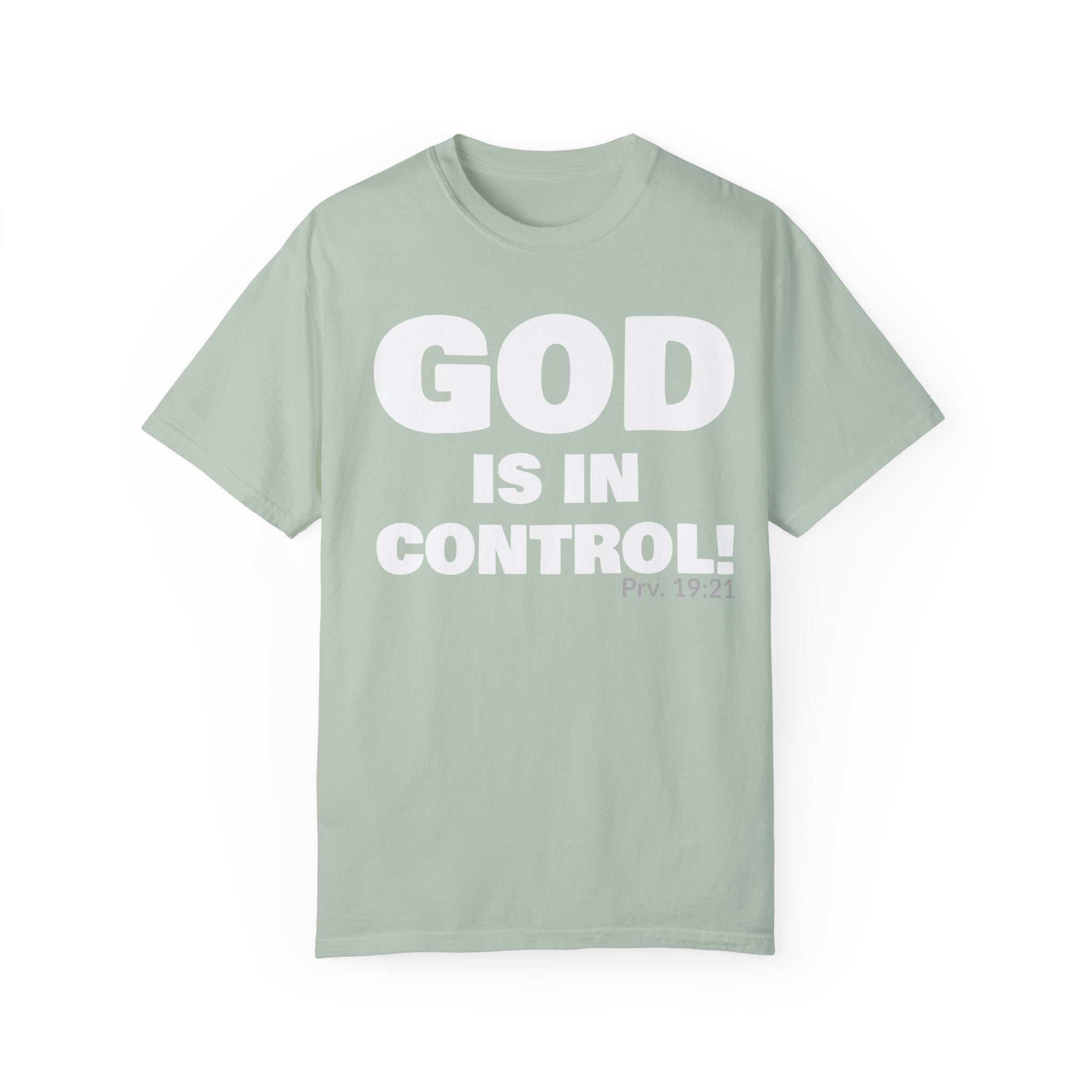 GOD IS IN CONTROL! Collection | Unisex T-Shirt | (Proverbs 19:21)