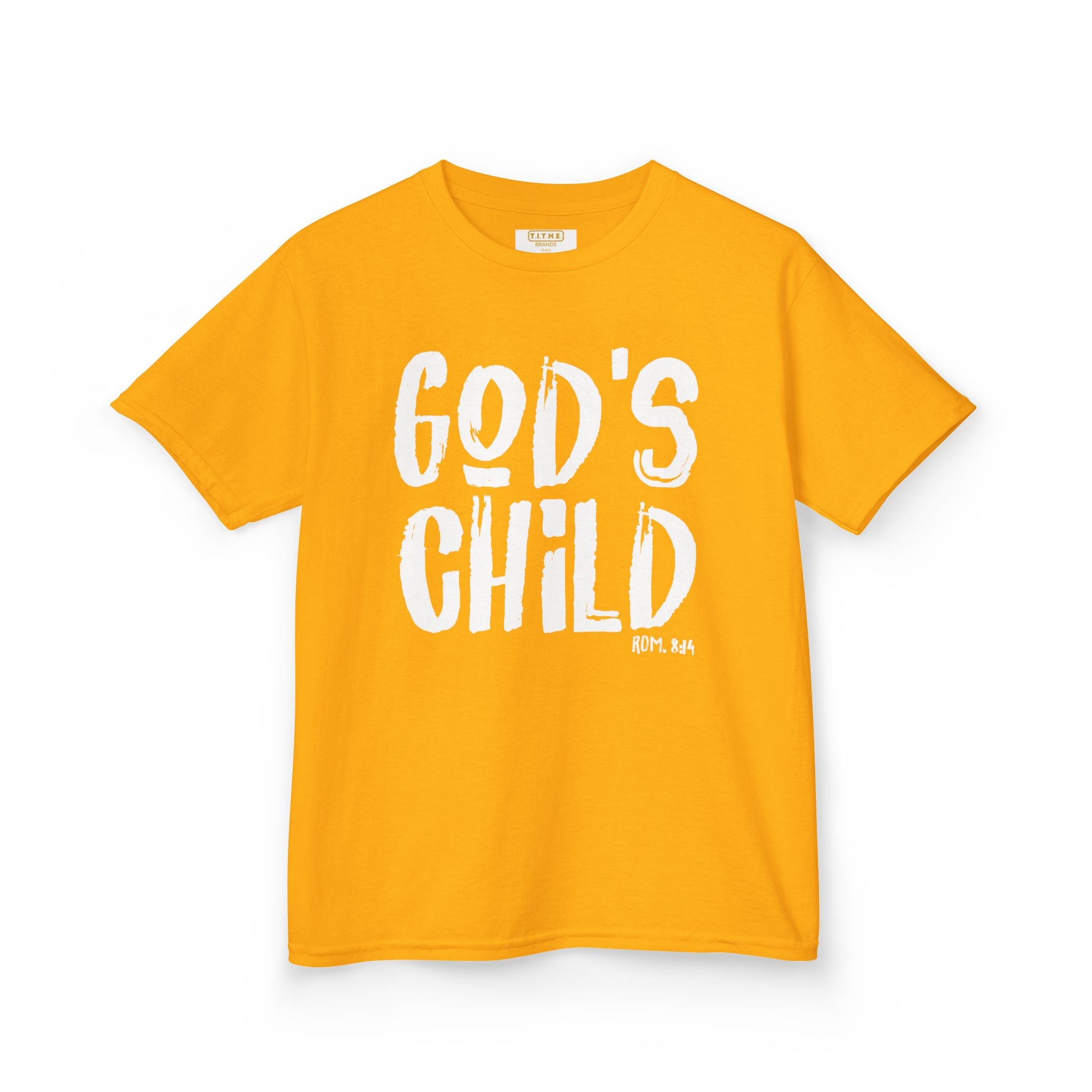 GOD'S CHILD! Collection | Inspirational Youth Tee-Shirt | (Romans 8:14)