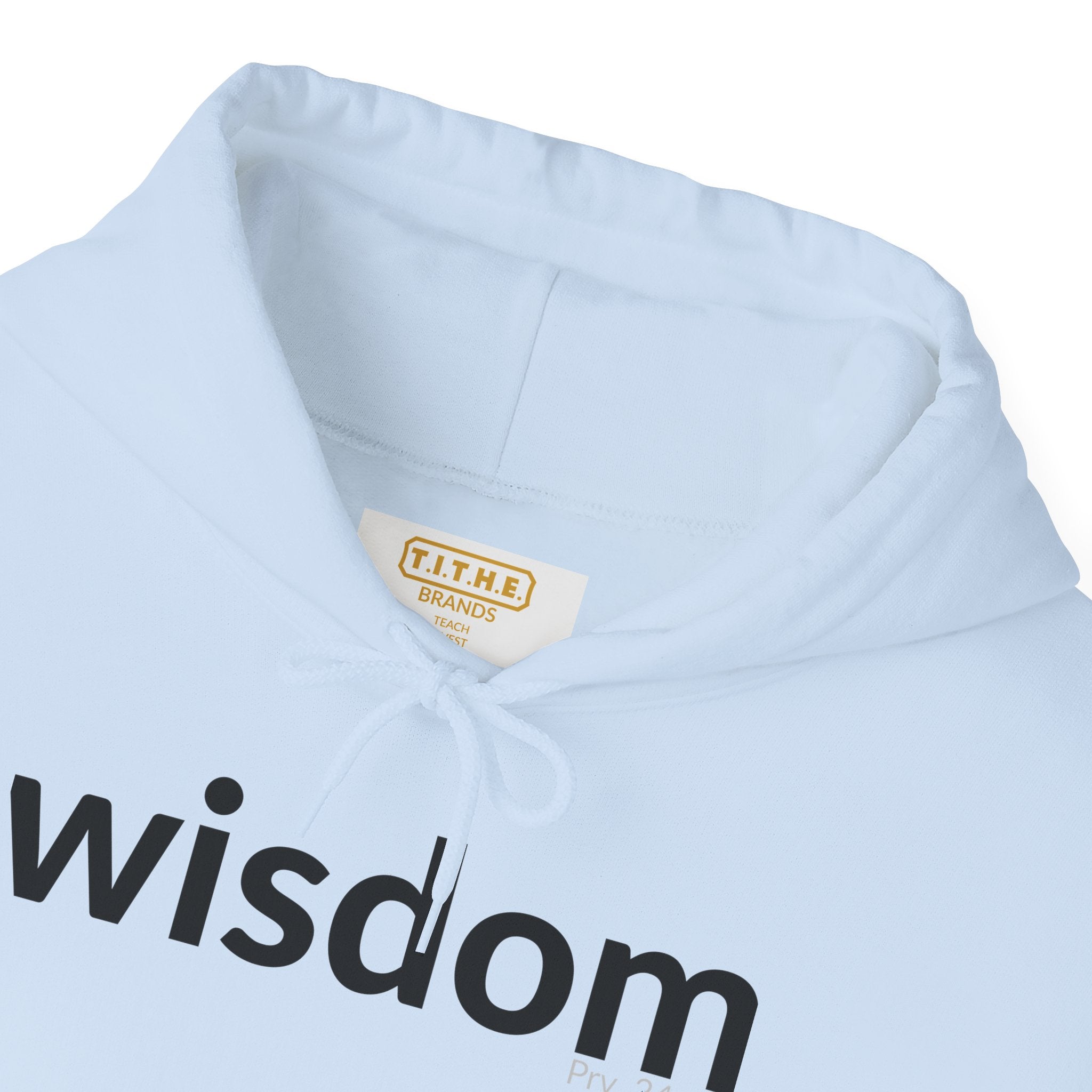 WISDOM | Faithware Collection – Hoodie | (Proverbs 24:3-4)