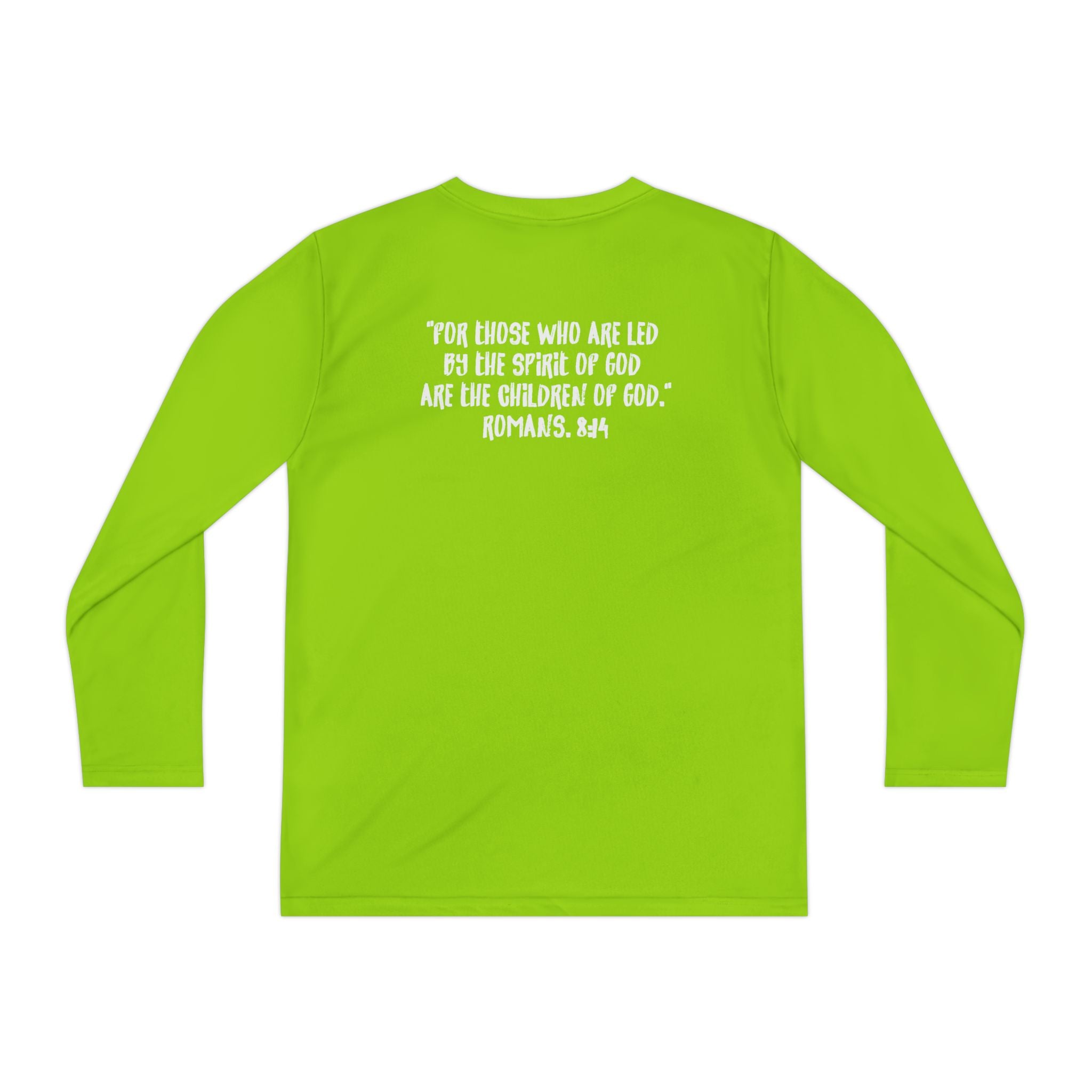 GOD'S CHILD! Collection | Youth Long Sleeve Tee | (Romans 8:14)