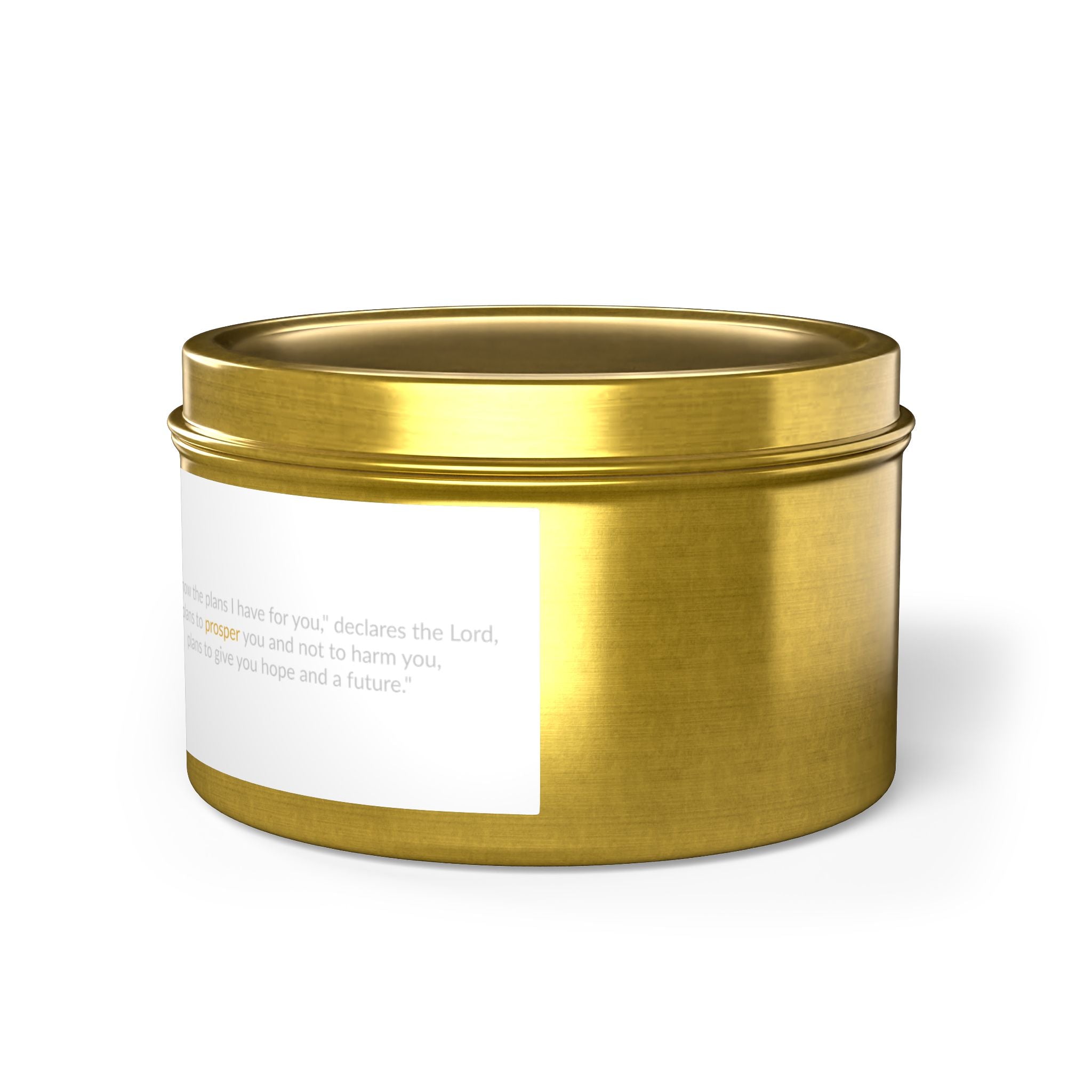 The PROSPER 29:11 Collection | Soy Aromatherapy Tin Travel Candles |