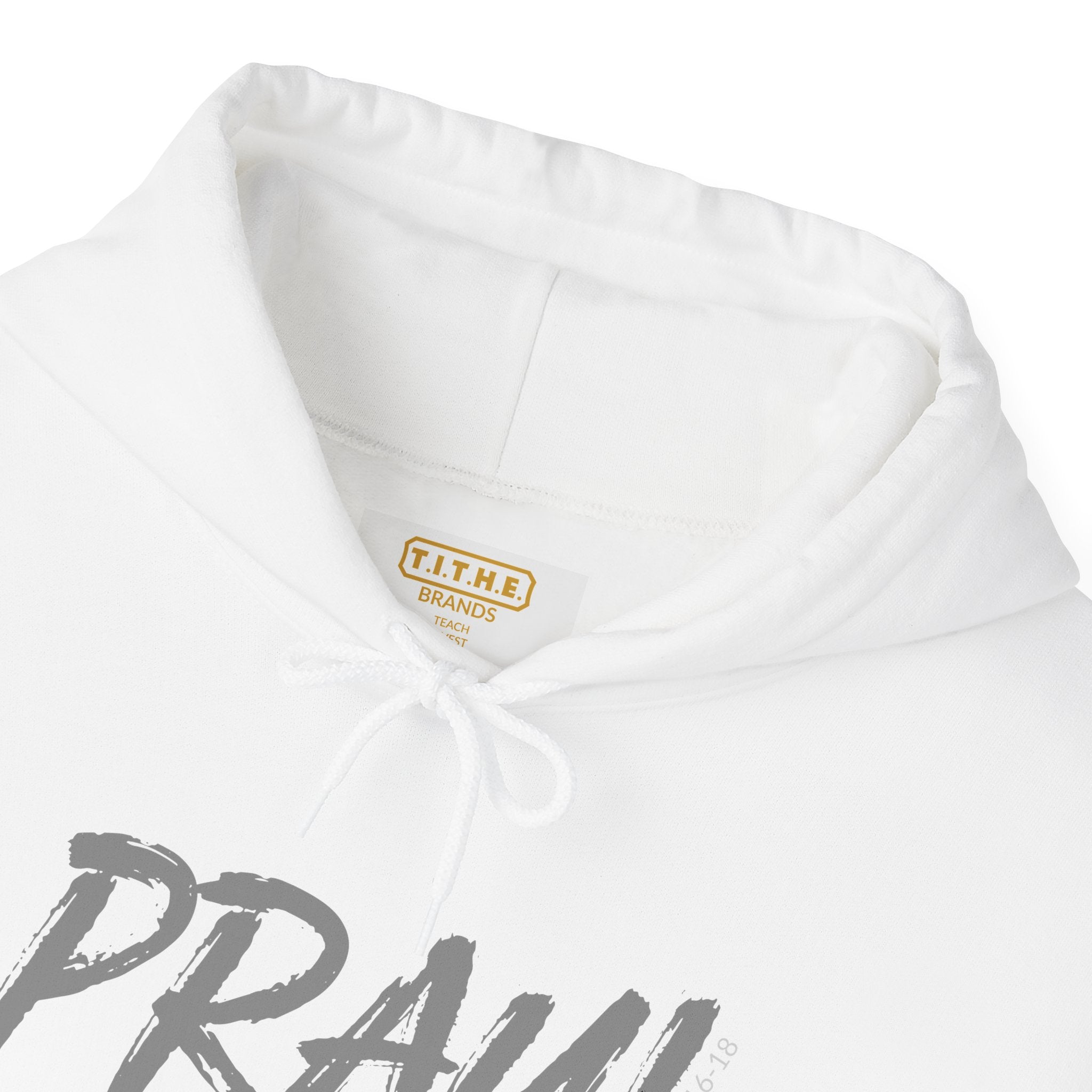 PRAY! Collection | Hoodie | Faith-Based Streetwear for Prayer Warriors | (1 Thessalonians 5:16-18)