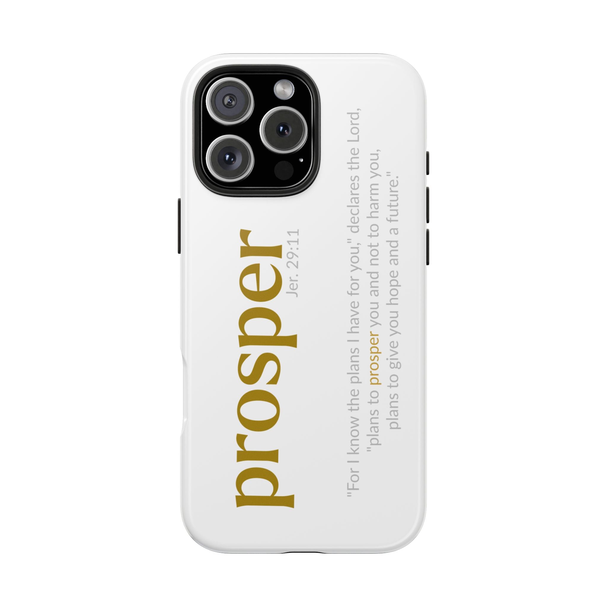 PROSPER 29:11 COLLECTION | Tough Phone Case | (Jeremiah 29:11)