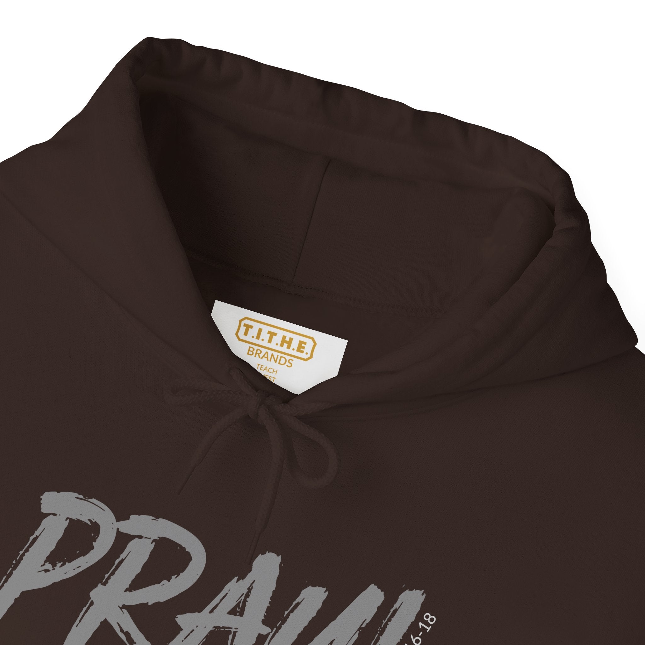 PRAY! Collection | Hoodie | Faith-Based Streetwear for Prayer Warriors | (1 Thessalonians 5:16-18)