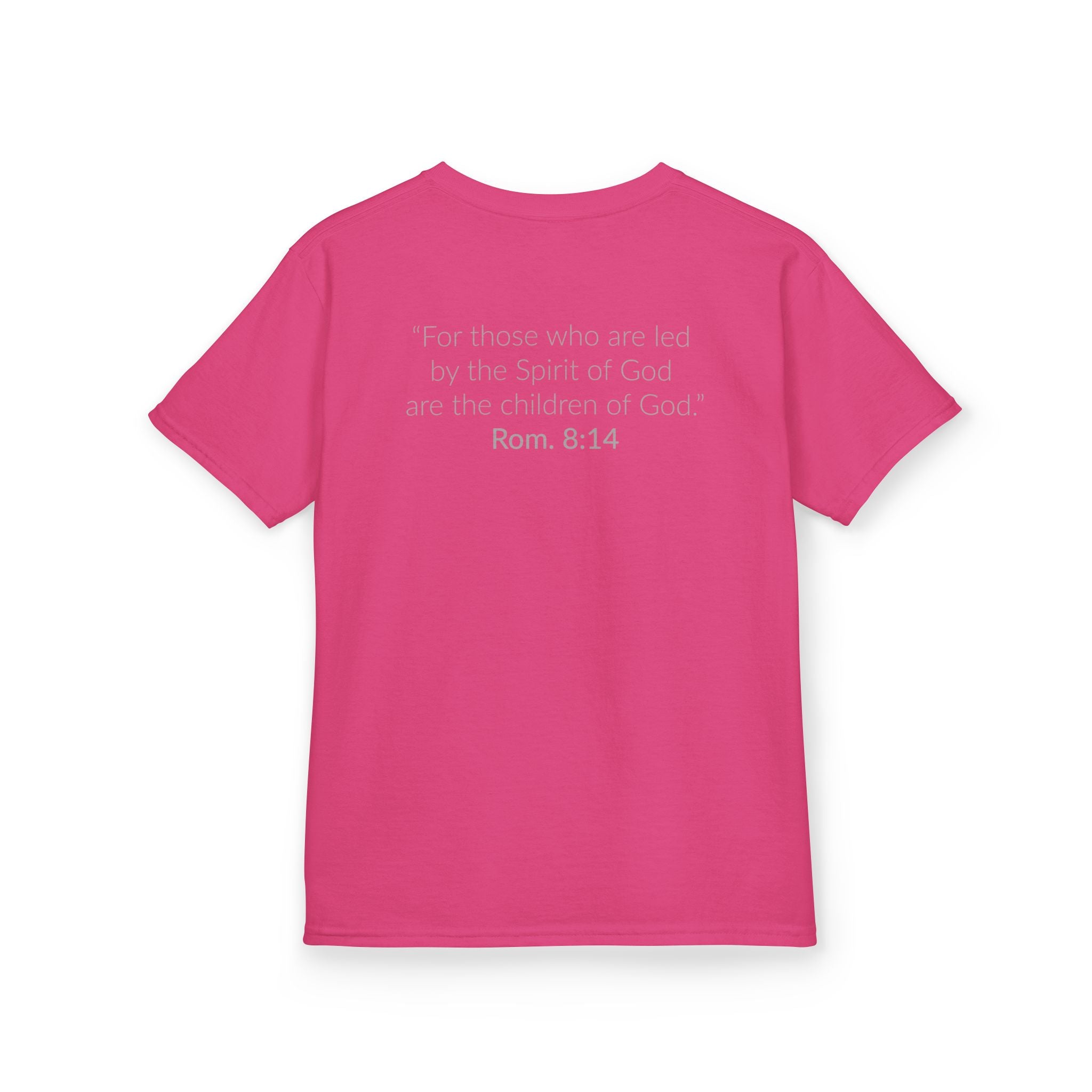 GOD'S CHILD! Collection |  Inspirational Youth Tee-Shirt | (Romans 8:14)
