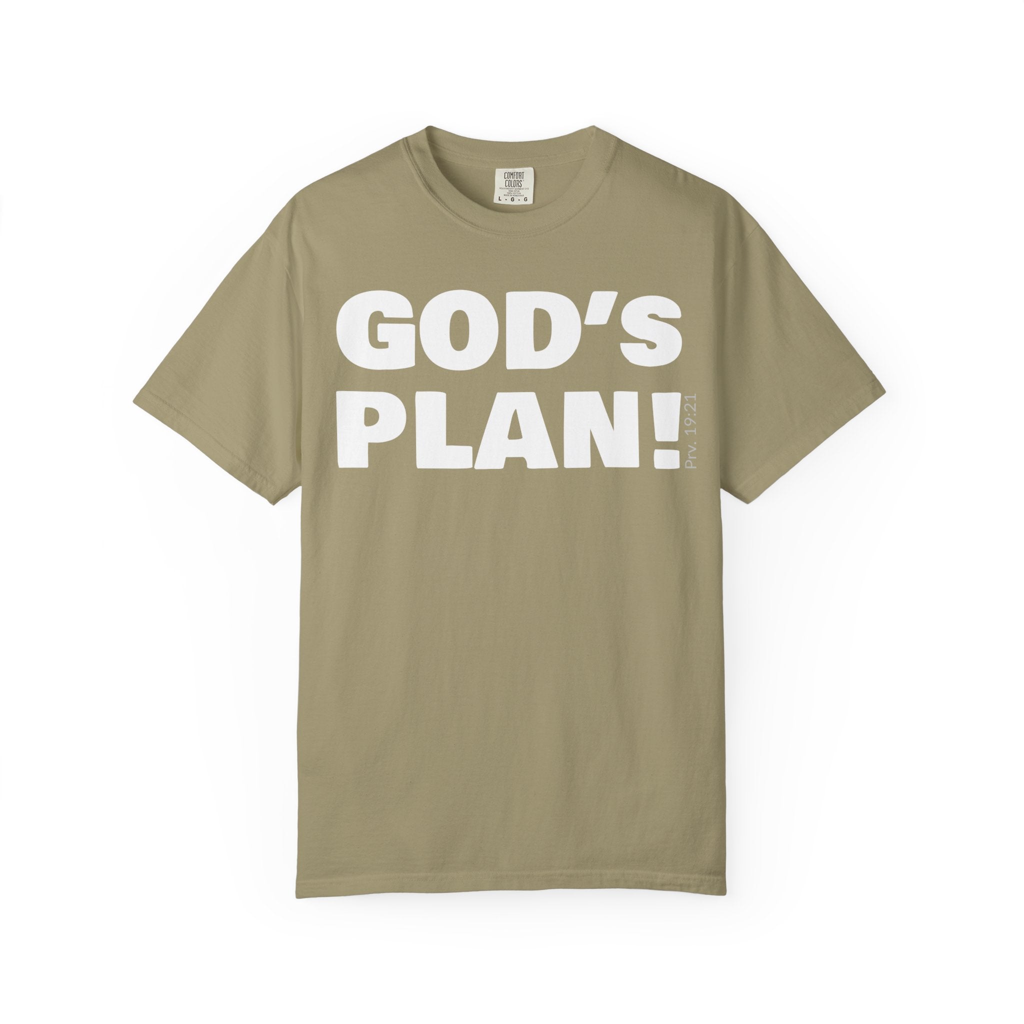 GOD'S PLAN! | Unisex T-Shirt | (Proverbs 19:21)