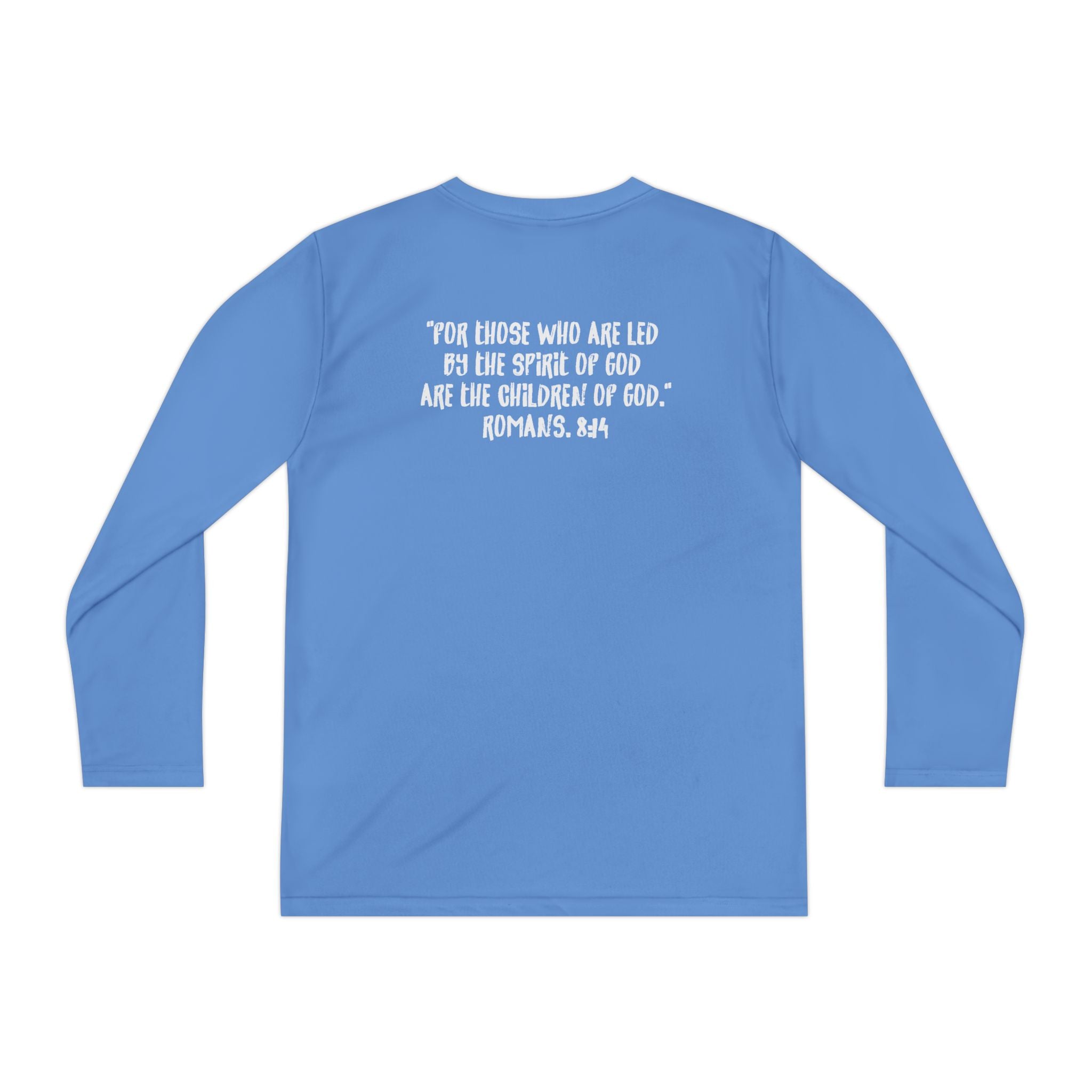 GOD'S CHILD! Collection | Youth Long Sleeve Tee | (Romans 8:14)