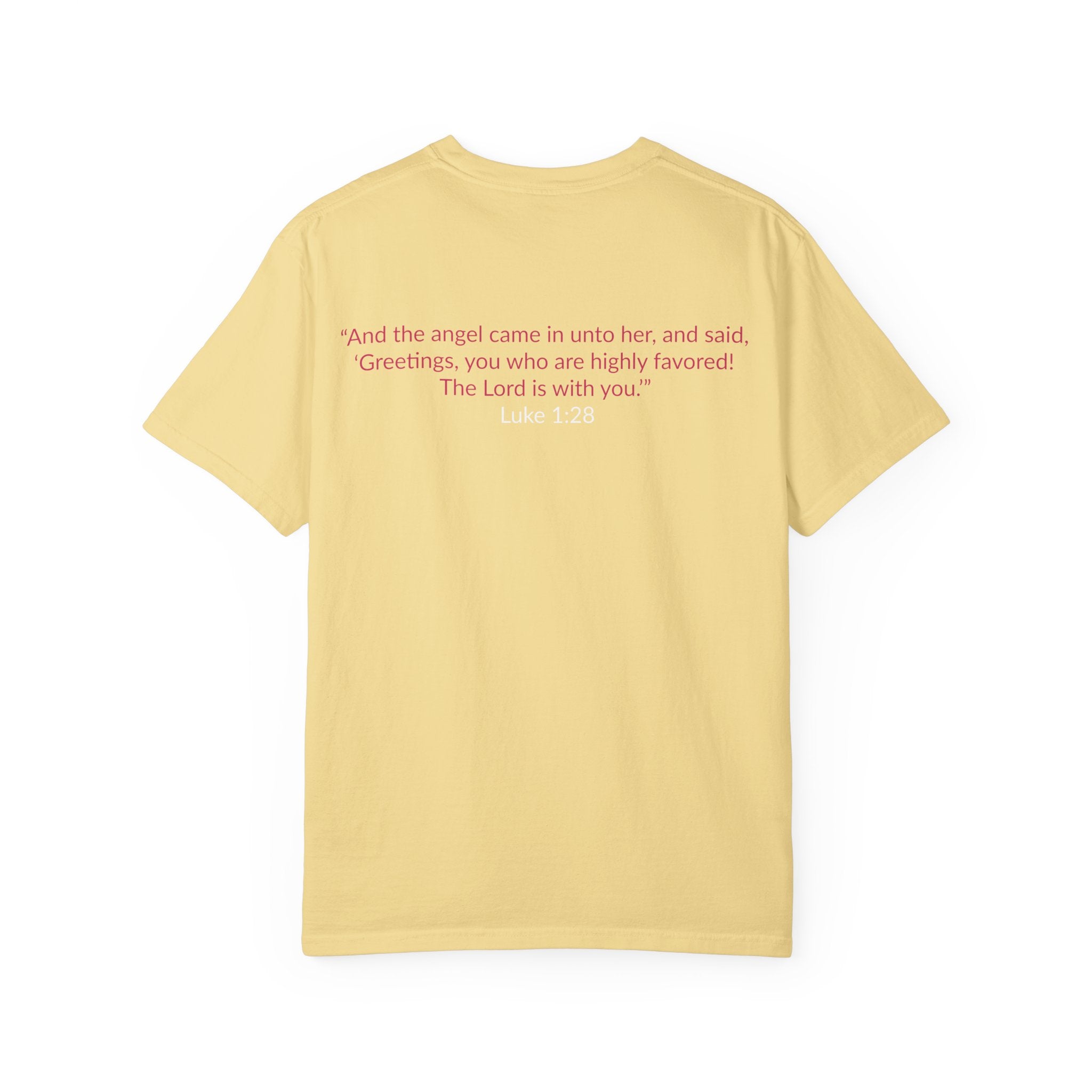 BLESSED! and Highly Favored! Collection | Women's Tee | (Luke 1:28)