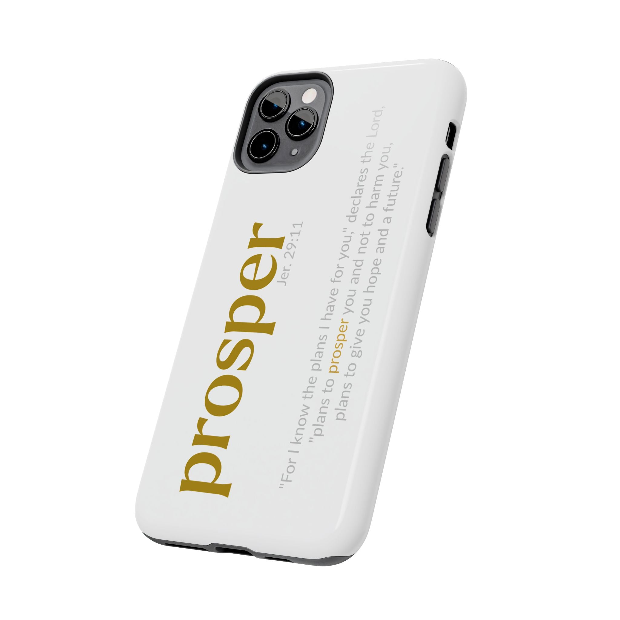 PROSPER 29:11 COLLECTION | Tough Phone Case | (Jeremiah 29:11)