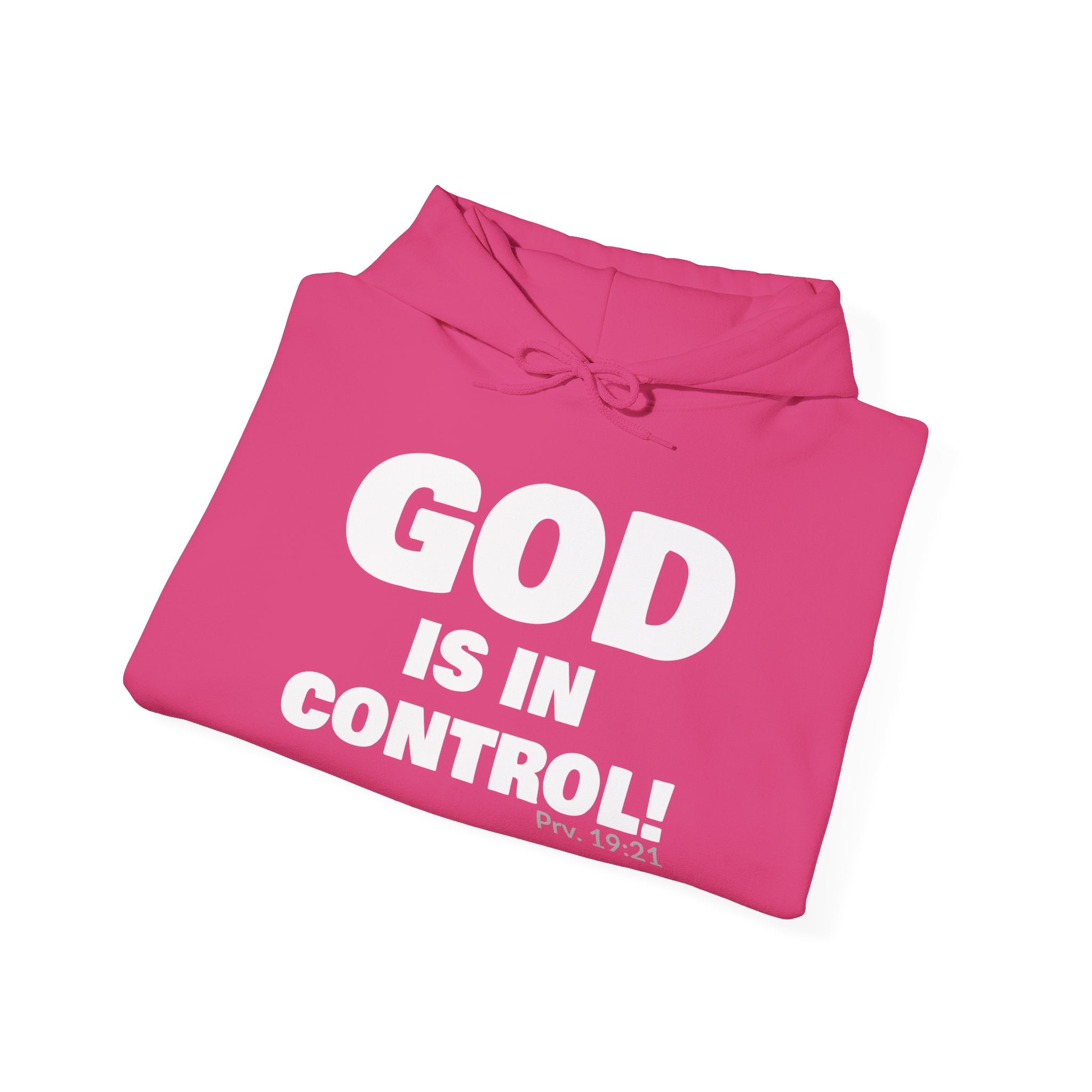GOD IS IN CONTROL! Collection | Unisex Hoodie | (Proverbs 19:21 )