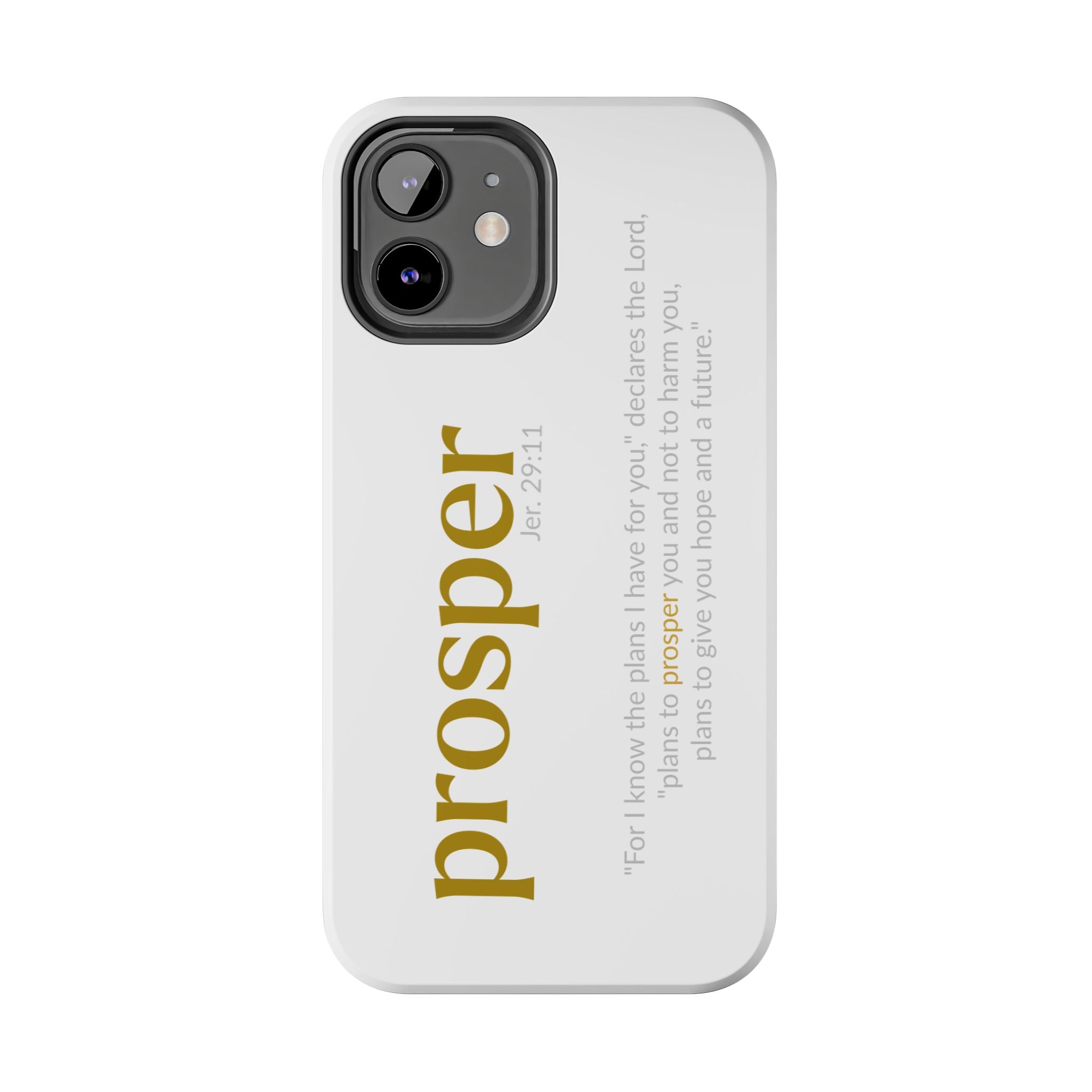 PROSPER 29:11 COLLECTION | Tough Phone Case | (Jeremiah 29:11)