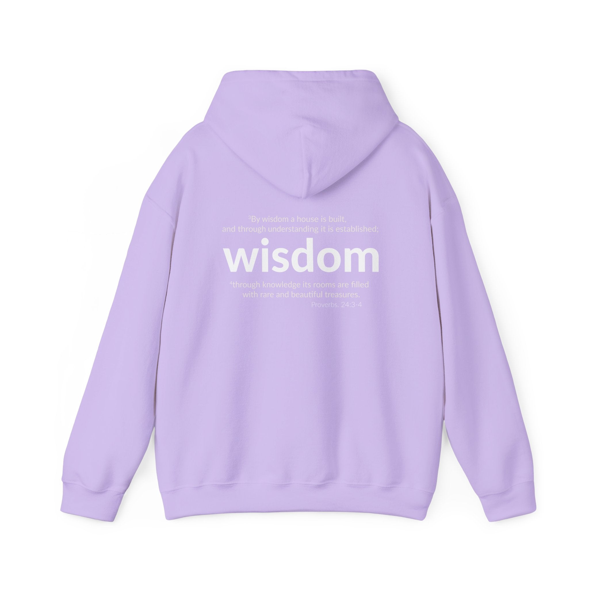 WISDOM | Faithware Collection – Hoodie | (Proverbs 24:3-4)