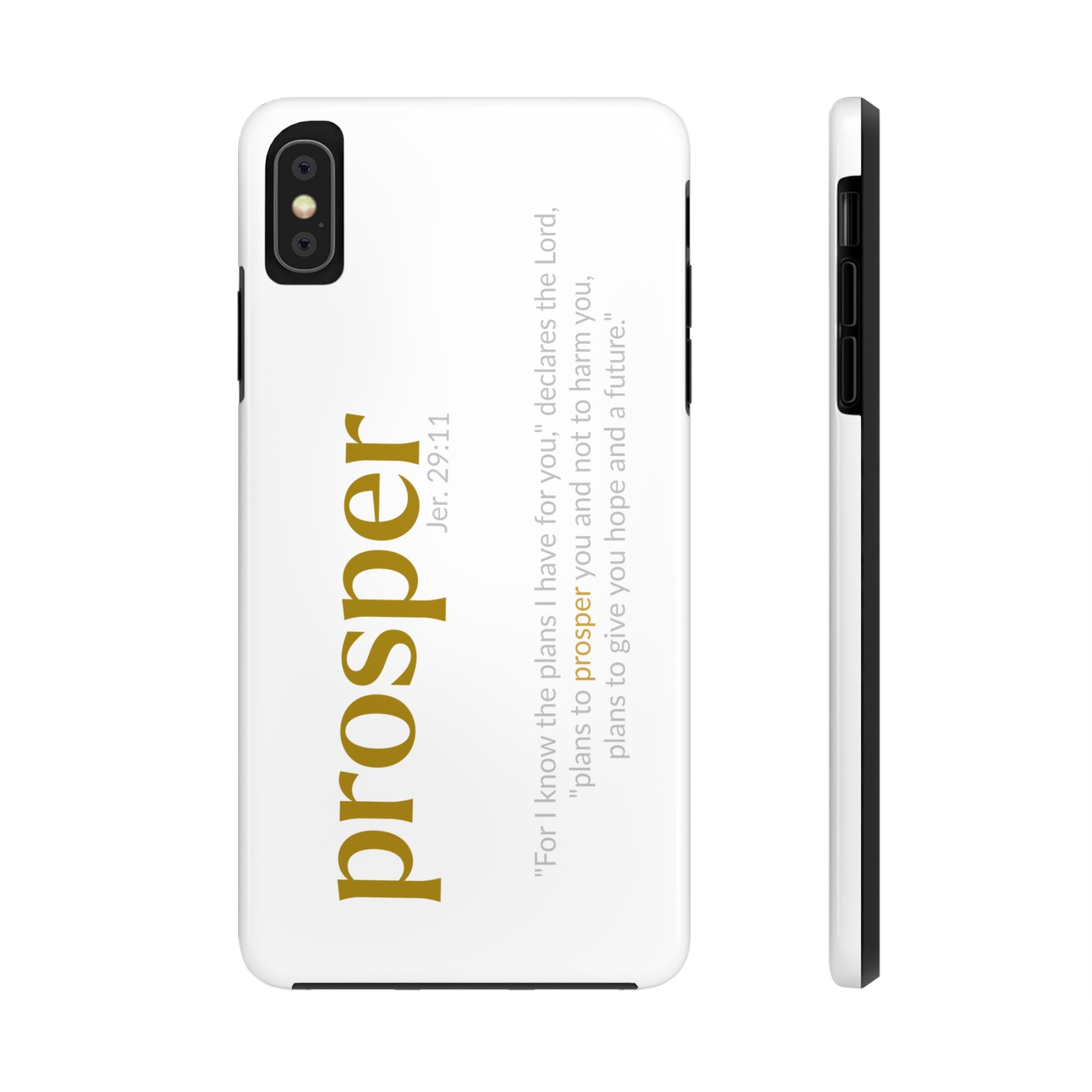 PROSPER 29:11 COLLECTION | Tough Phone Case | (Jeremiah 29:11)