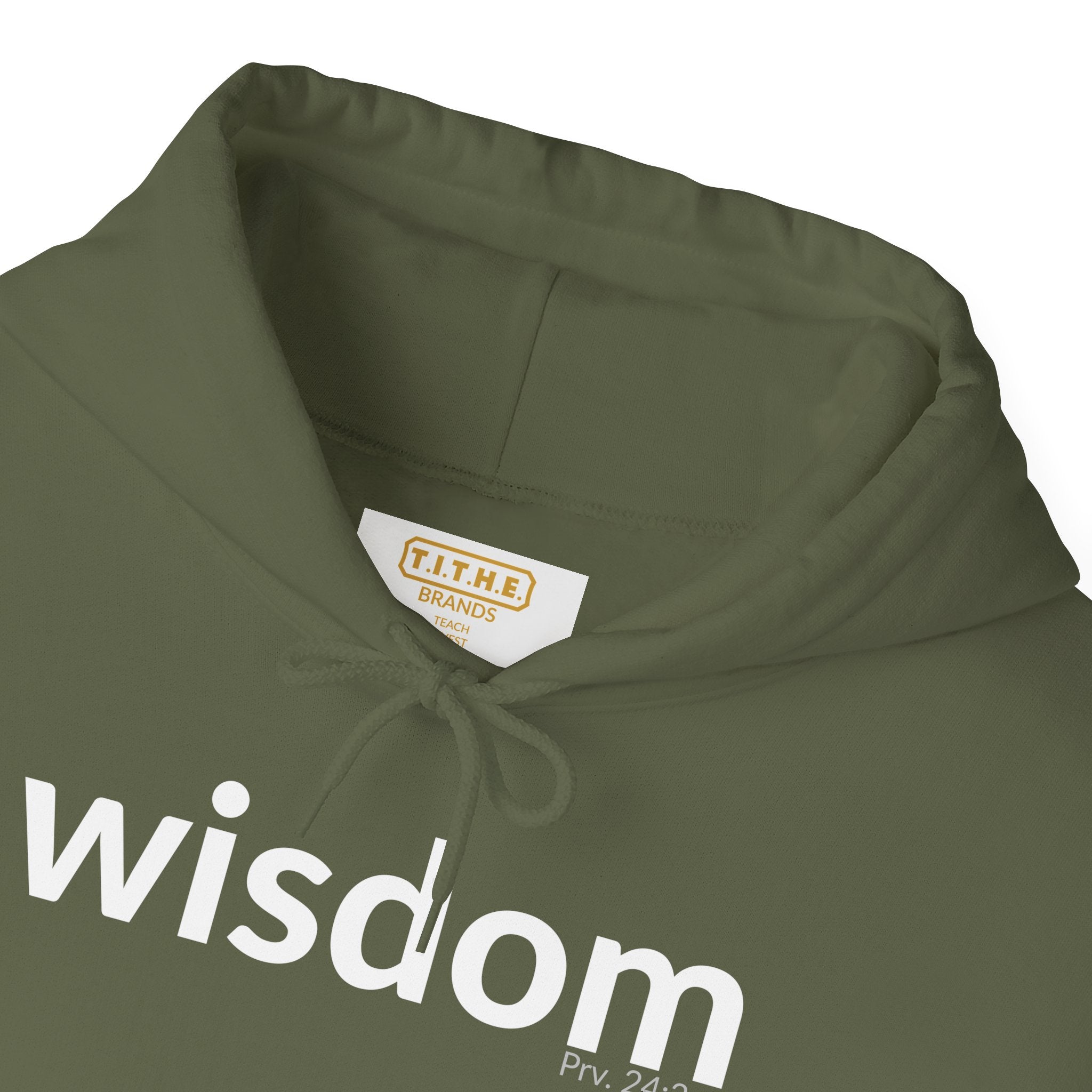 WISDOM | Faithware Collection – Hoodie | (Proverbs 24:3-4)
