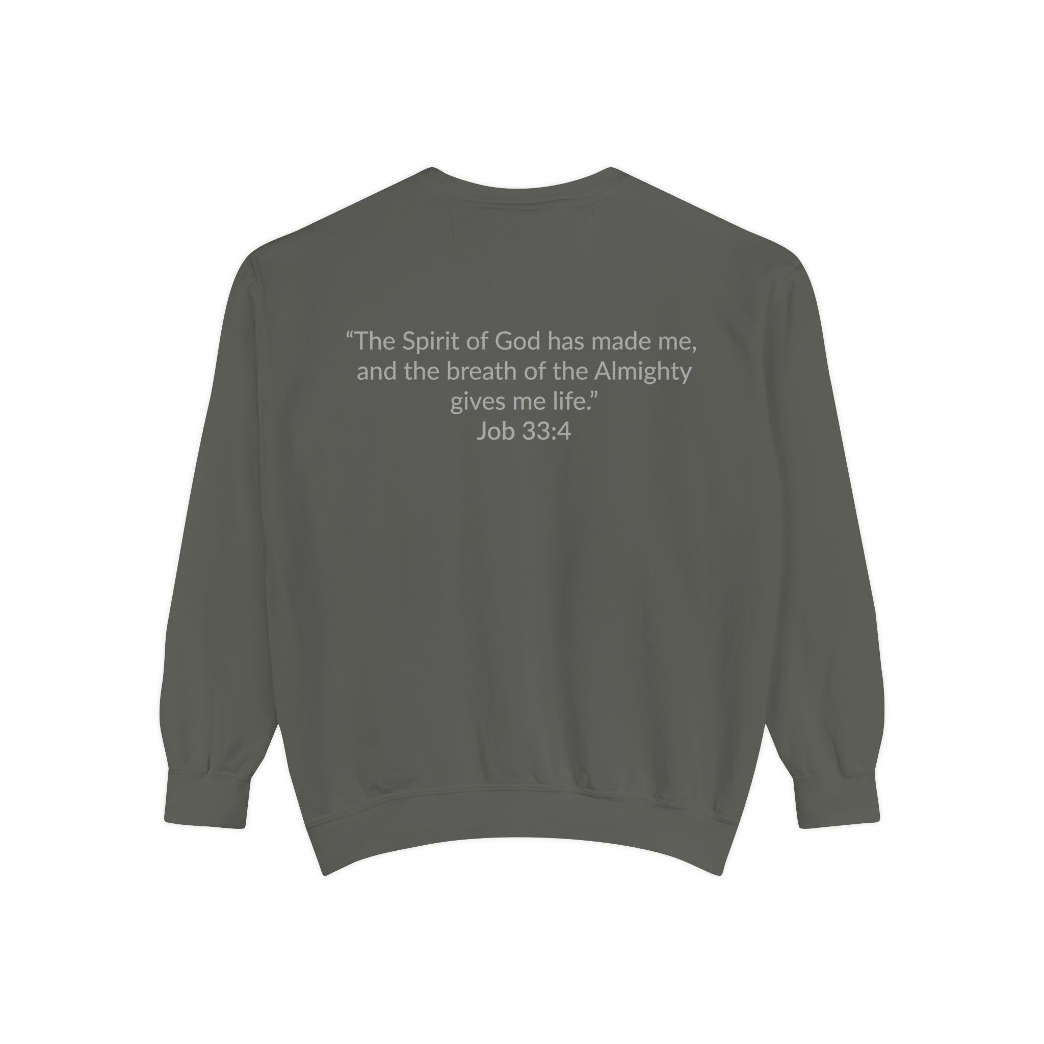 GOD MADE! Collection - Sweatshirt | Job 33:4
