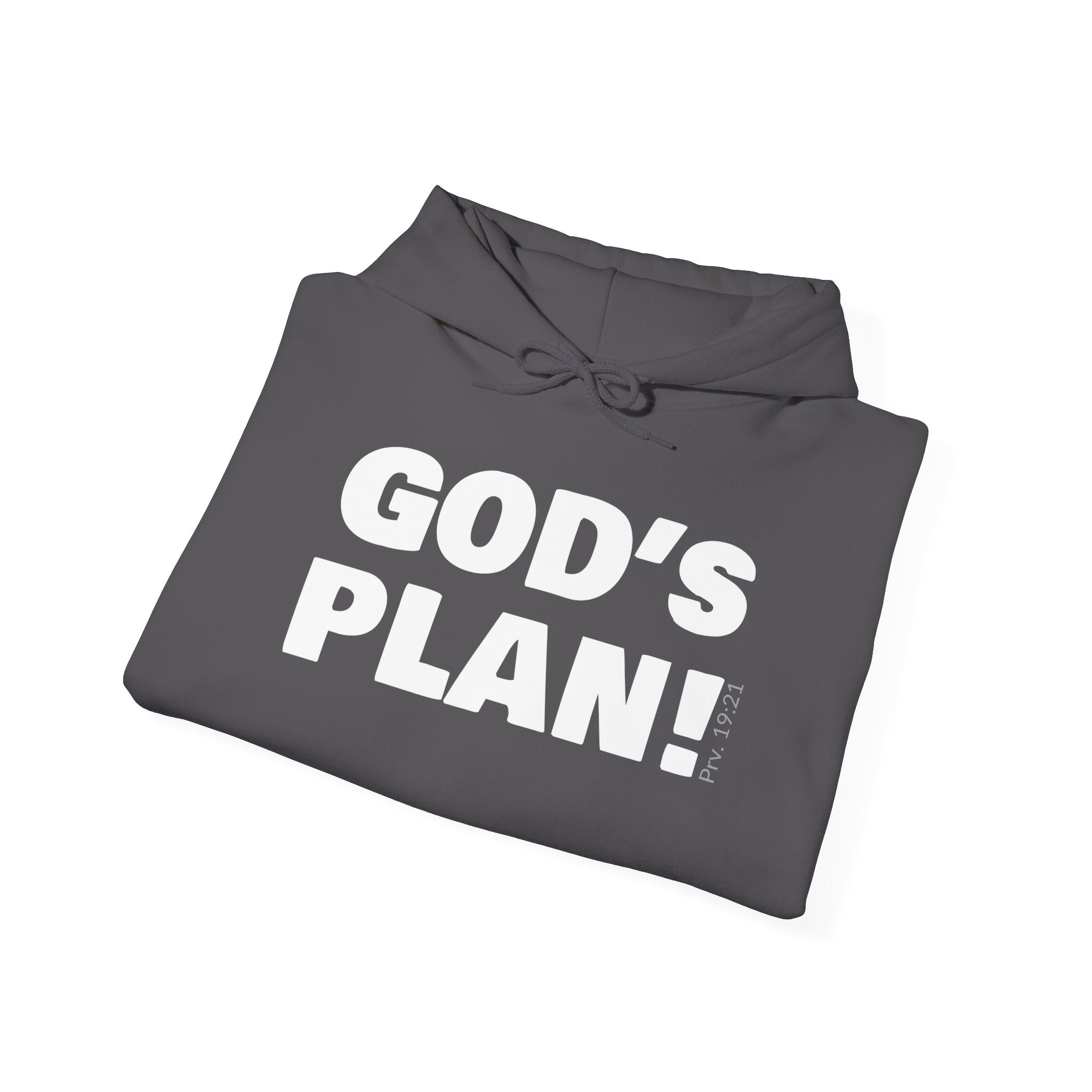 GOD'S PLAN! Collection | Unisex Hoodie | (Proverbs 19:21 )