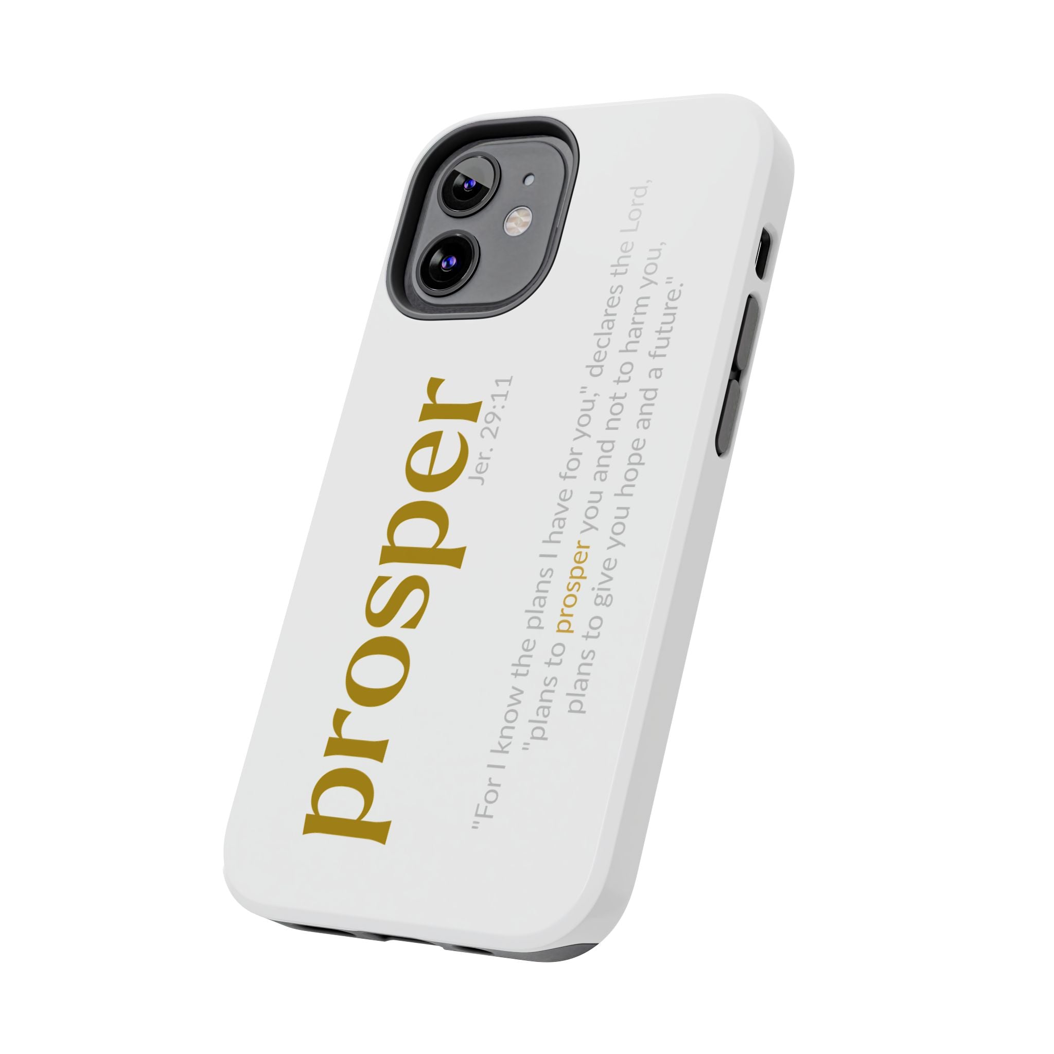 PROSPER 29:11 COLLECTION | Tough Phone Case | (Jeremiah 29:11)