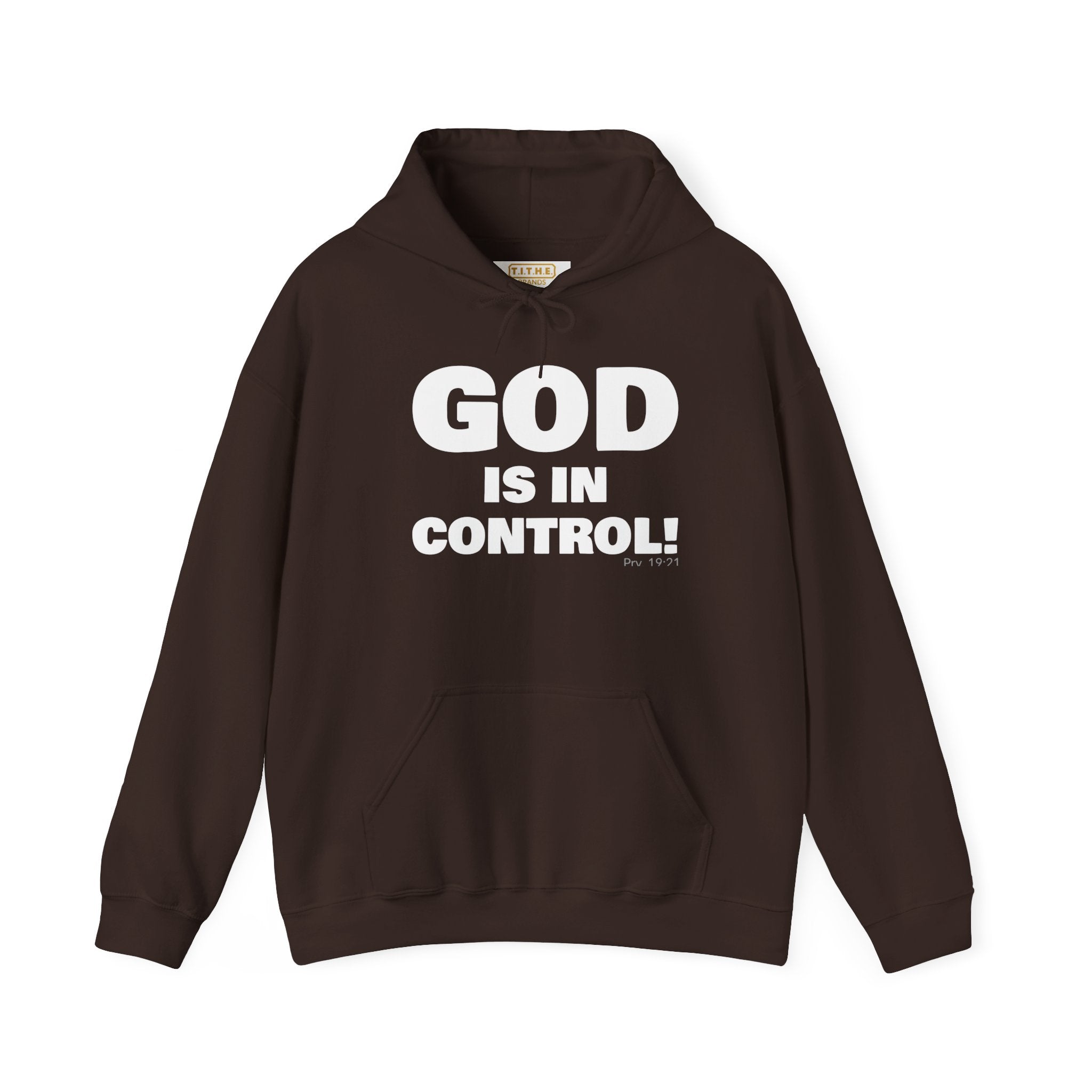 GOD IS IN CONTROL! | Hoodie | (Proverbs 19:21)