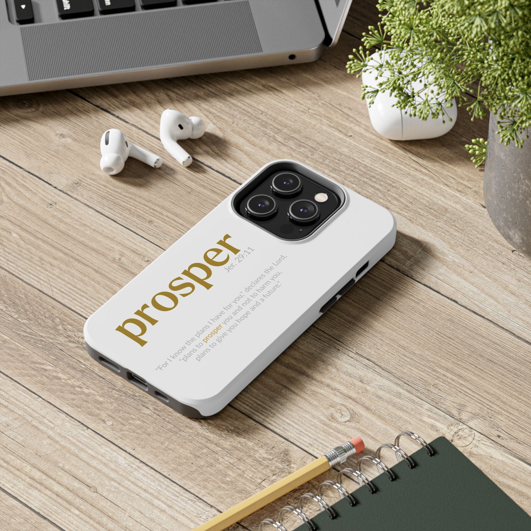 PROSPER 29:11 COLLECTION | Tough Phone Case | (Jeremiah 29:11)