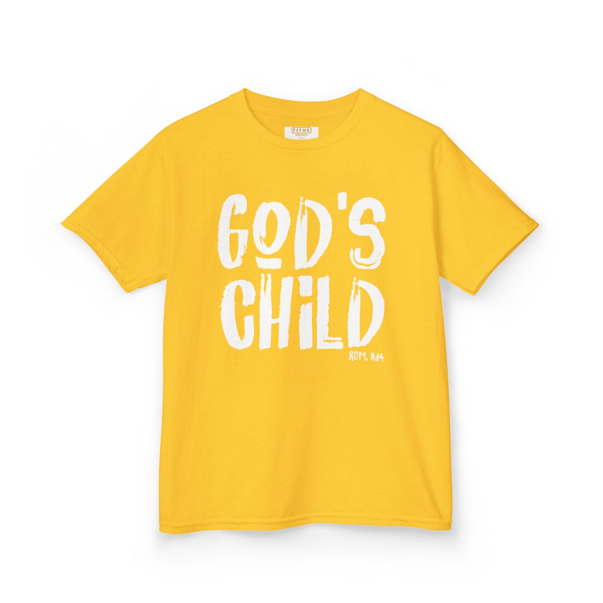 GOD'S CHILD! Collection | Inspirational Youth Tee-Shirt | (Romans 8:14)