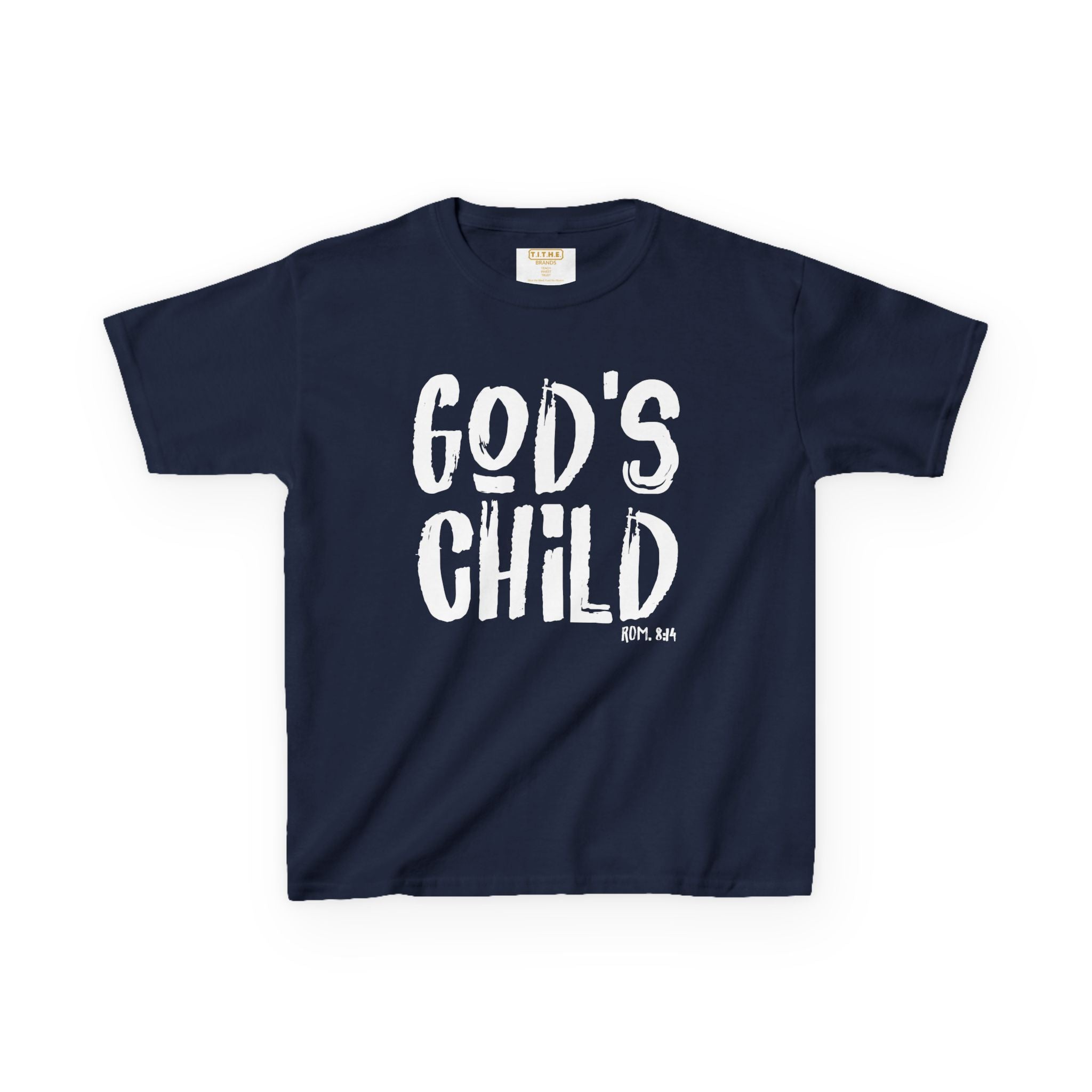 GOD'S CHILD! Collection | Inspirational Youth Tee-Shirt | (Romans 8:14)