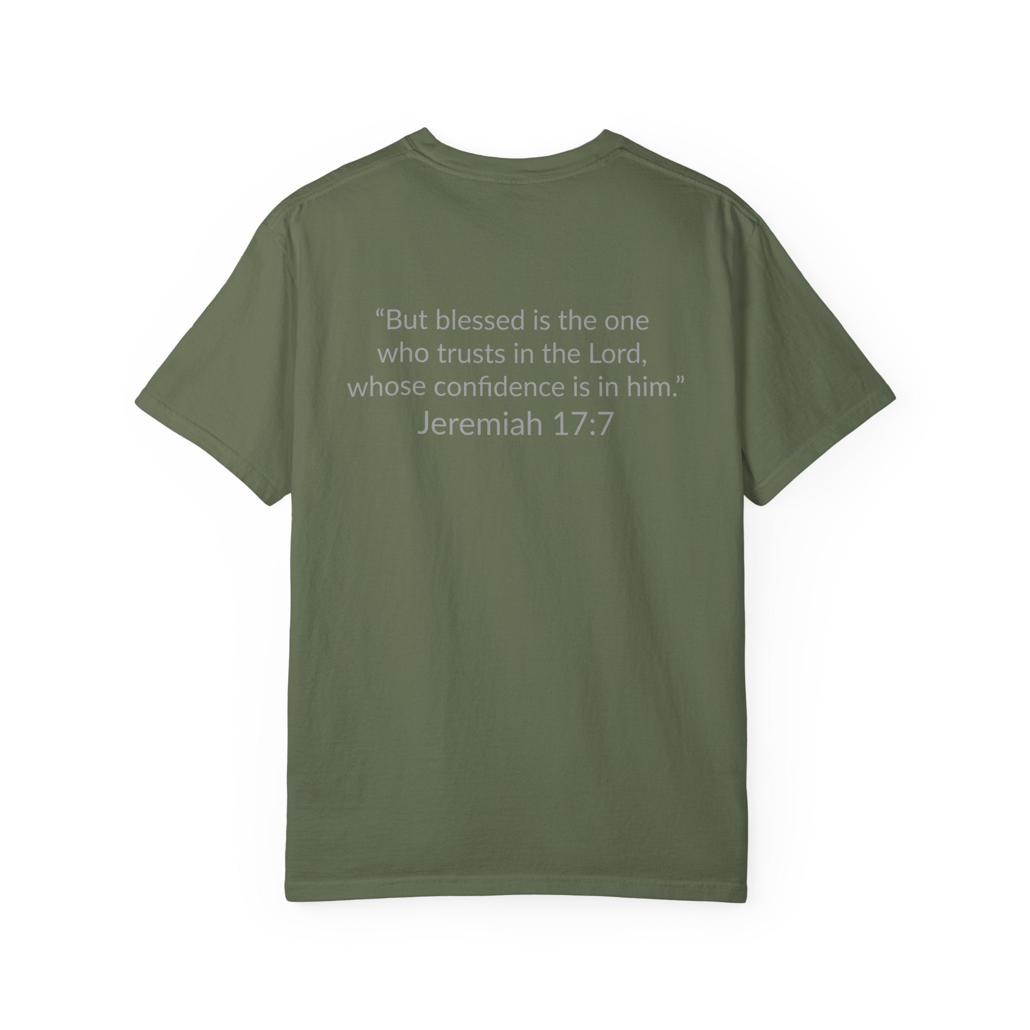 BLESSED! | Unisex Garment-Dyed T-shirt | (Jeremiah 17:7)