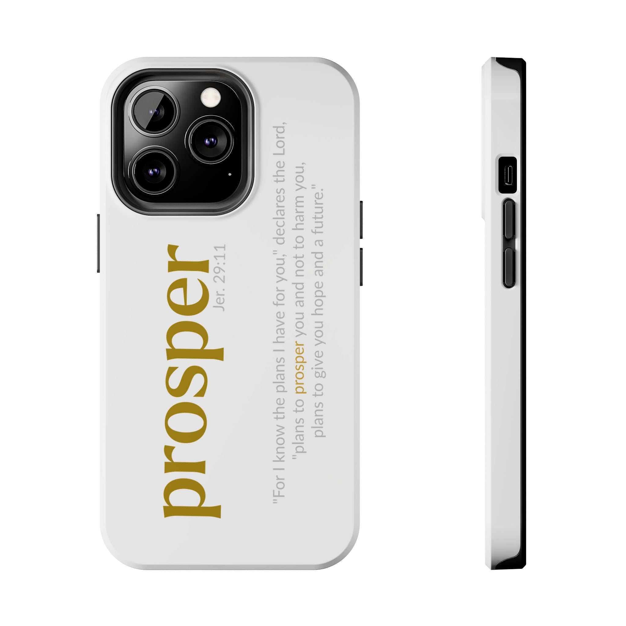 PROSPER 29:11 COLLECTION | Tough Phone Case | (Jeremiah 29:11)