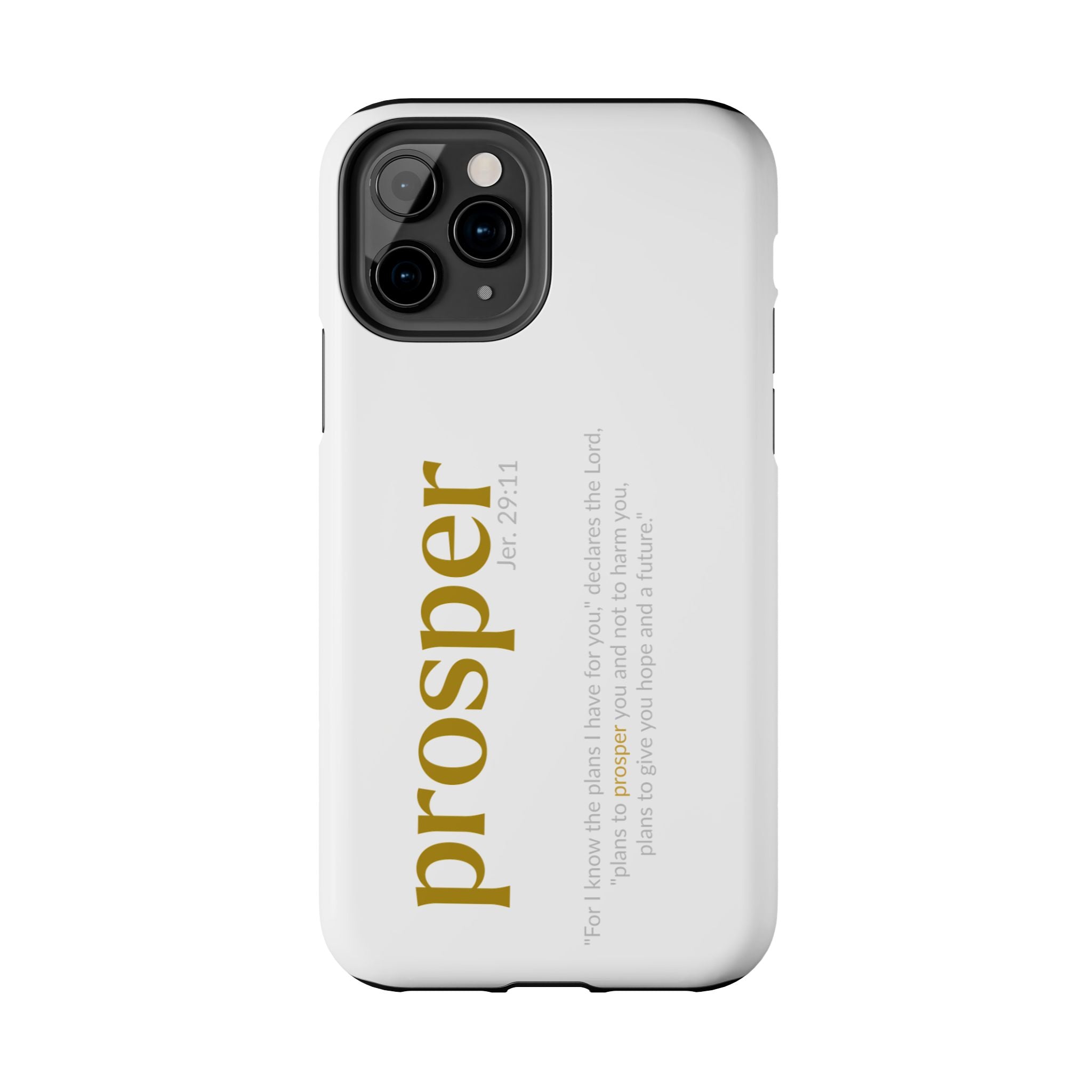 PROSPER 29:11 COLLECTION | Tough Phone Case | (Jeremiah 29:11)
