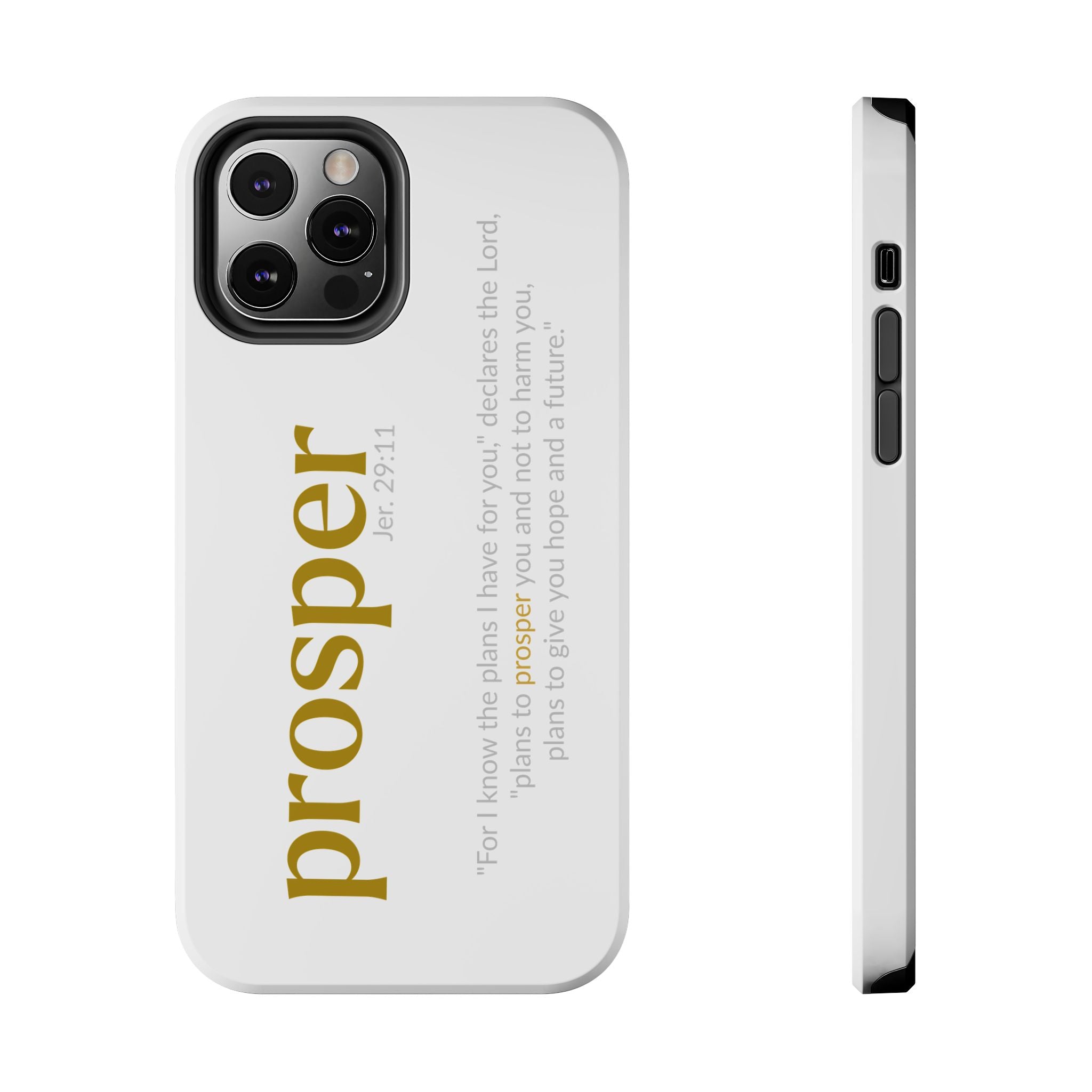 PROSPER 29:11 COLLECTION | Tough Phone Case | (Jeremiah 29:11)