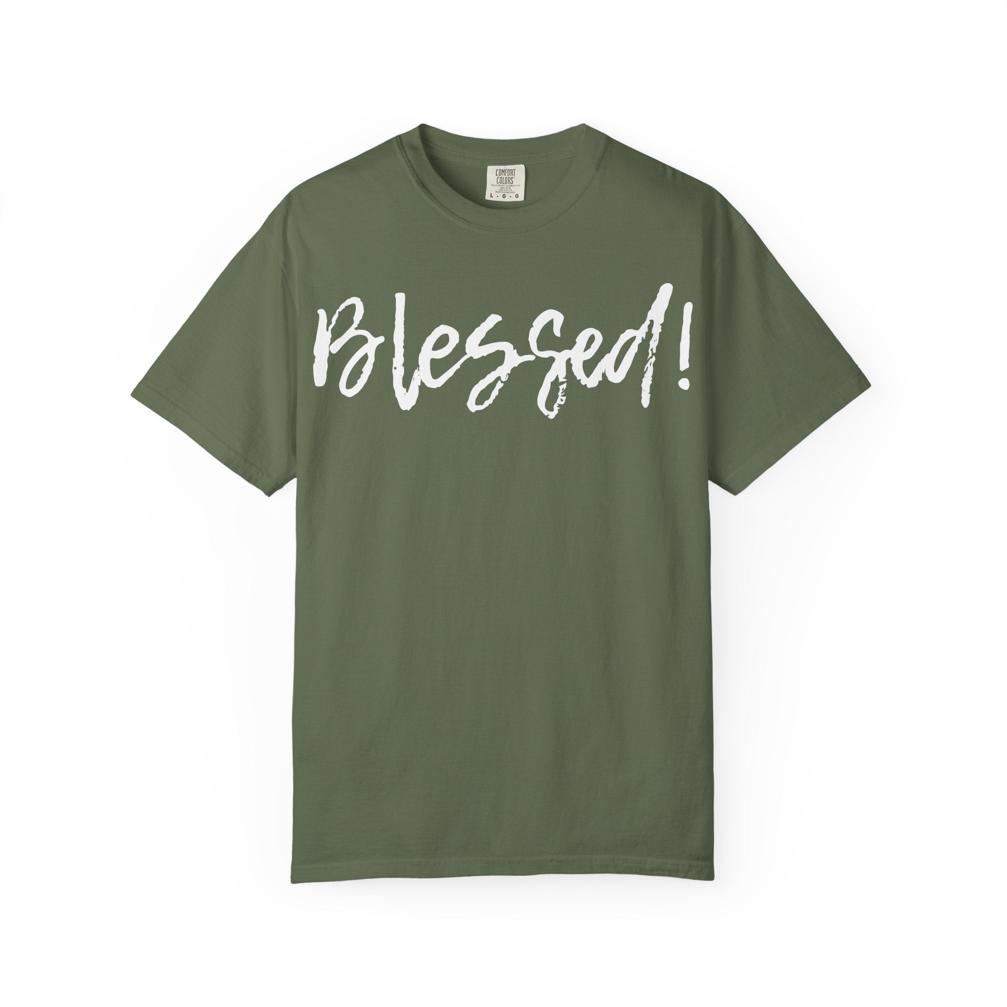 BLESSED! | Unisex Garment-Dyed T-shirt | (Jeremiah 17:7)