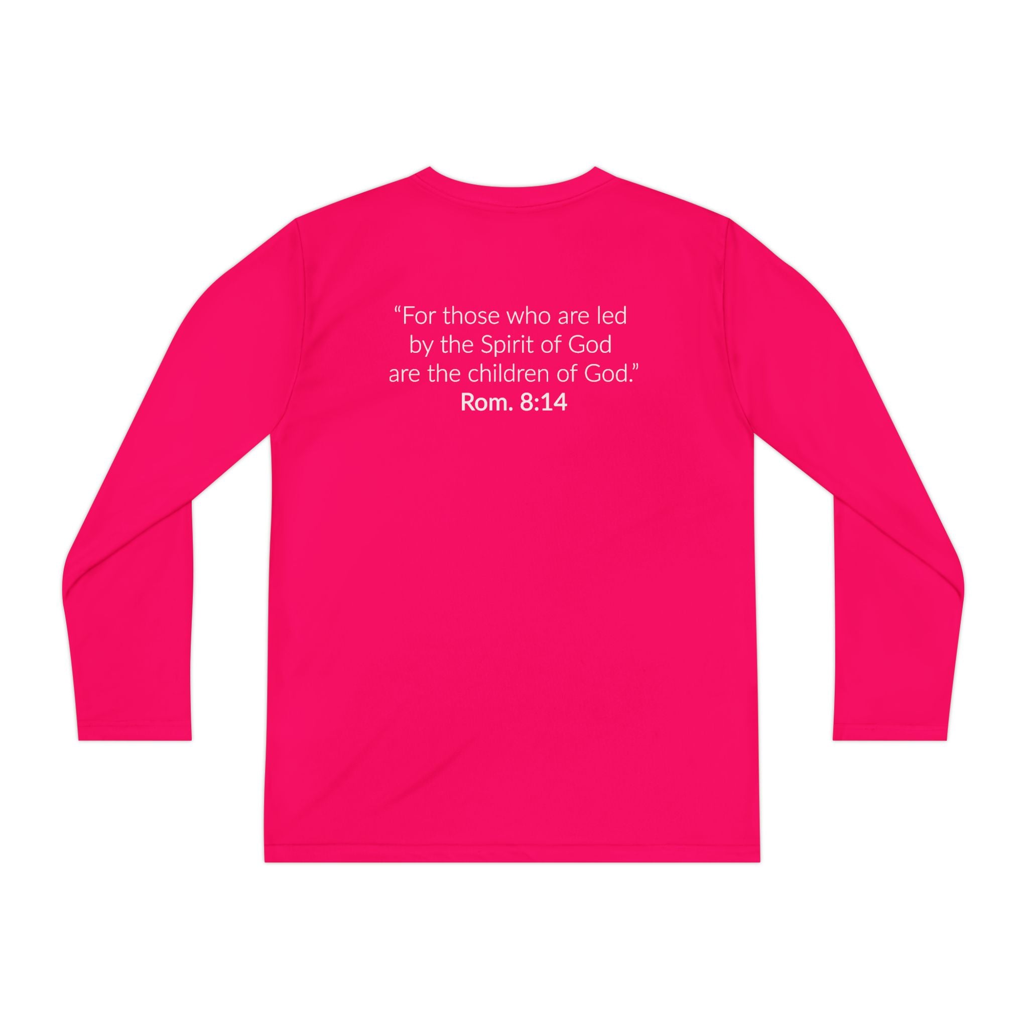 GOD'S CHILD! Collection Youth Long Sleeve Tee | (Romans 8:14)