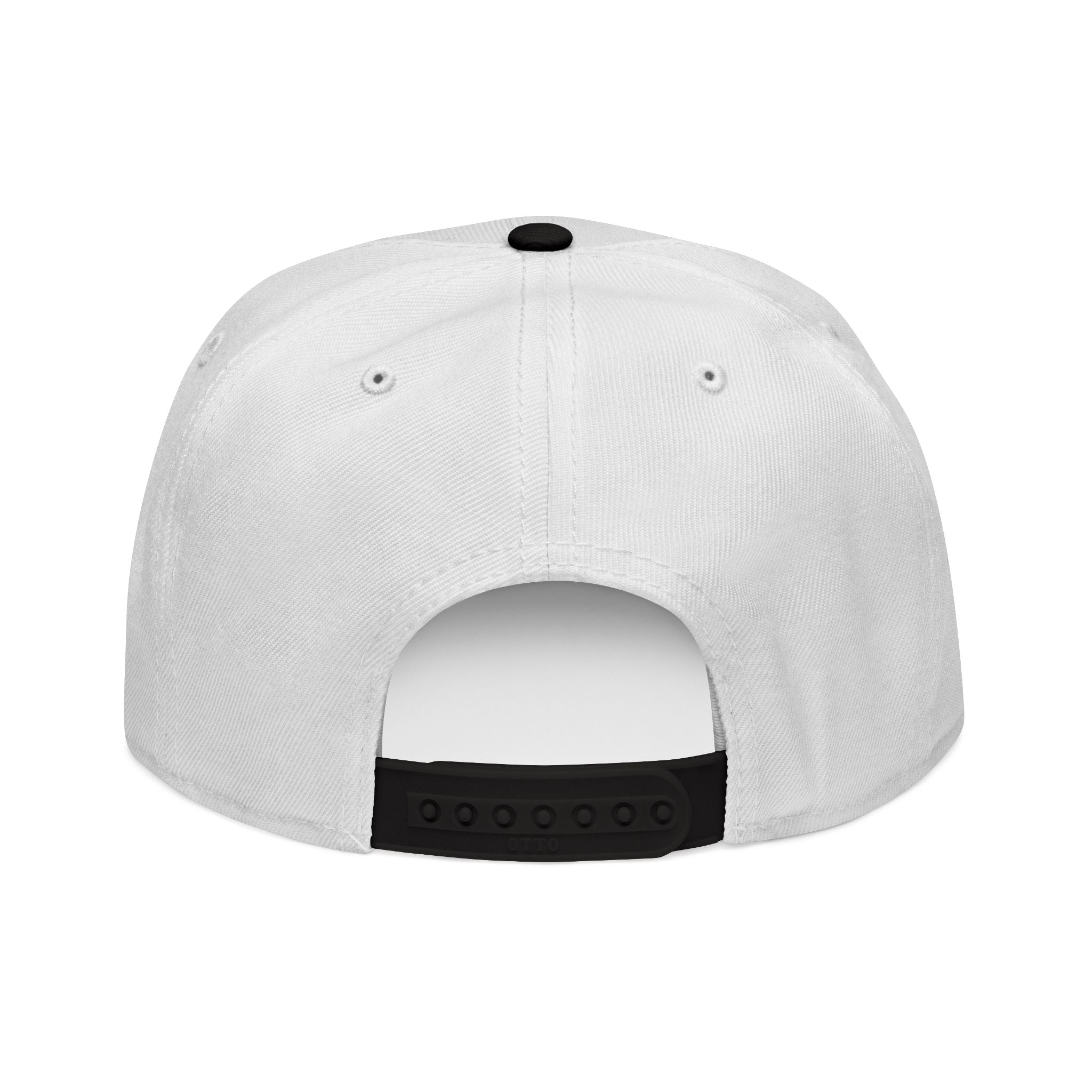 'GOD MADE!' | Embroidered Snapback Cap - (Job 33:4)- black
