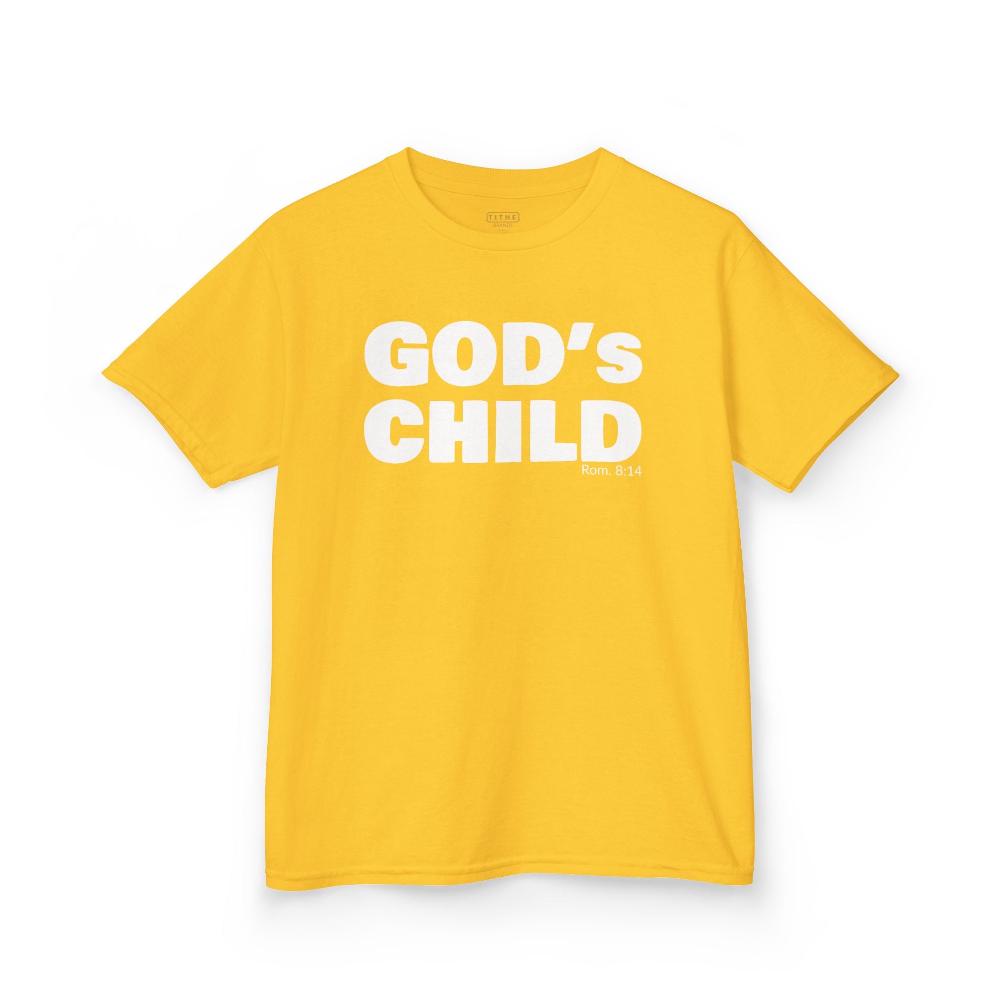 GOD'S CHILD! Collection | Inspirational Youth Tee-Shirt | (Romans 8:14)