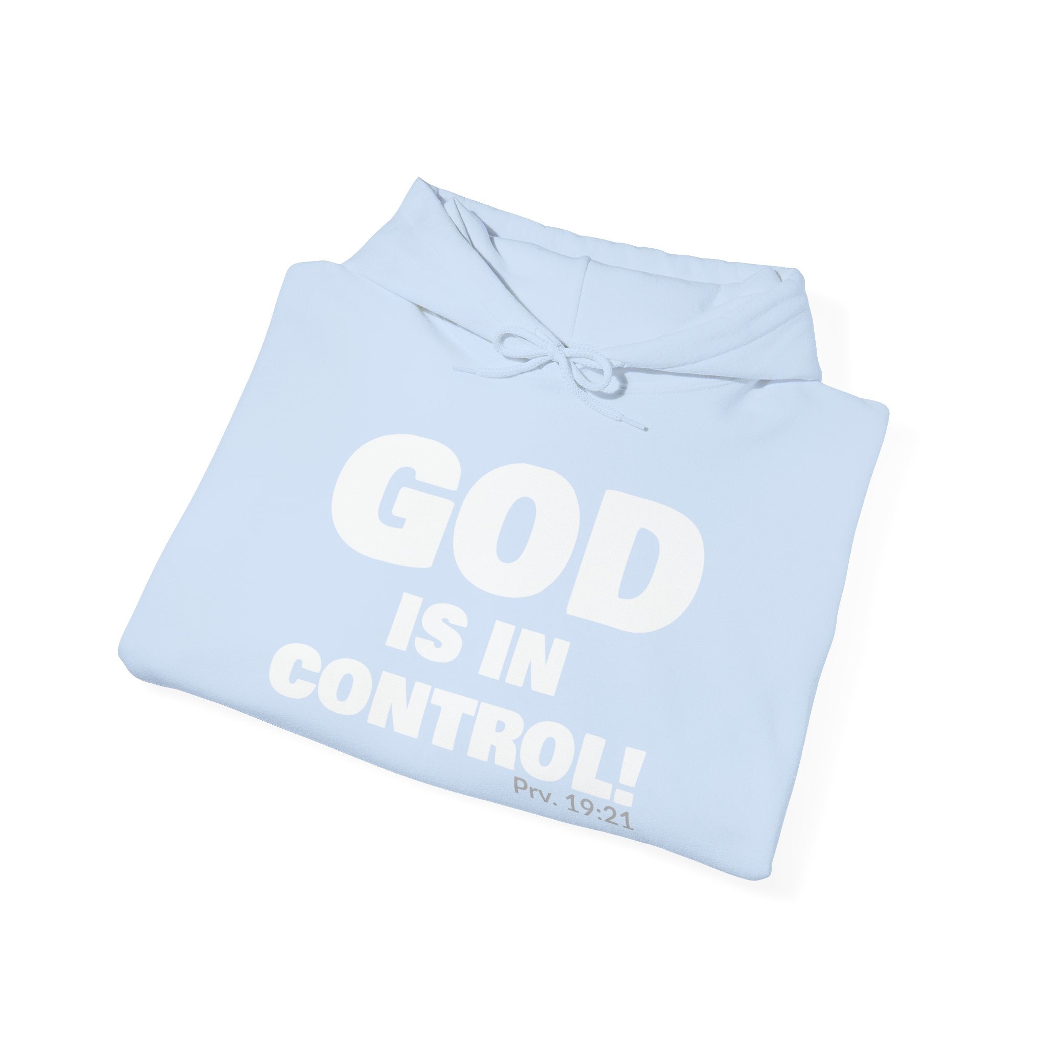 GOD IS IN CONTROL! Collection | Unisex Hoodie | (Proverbs 19:21 )