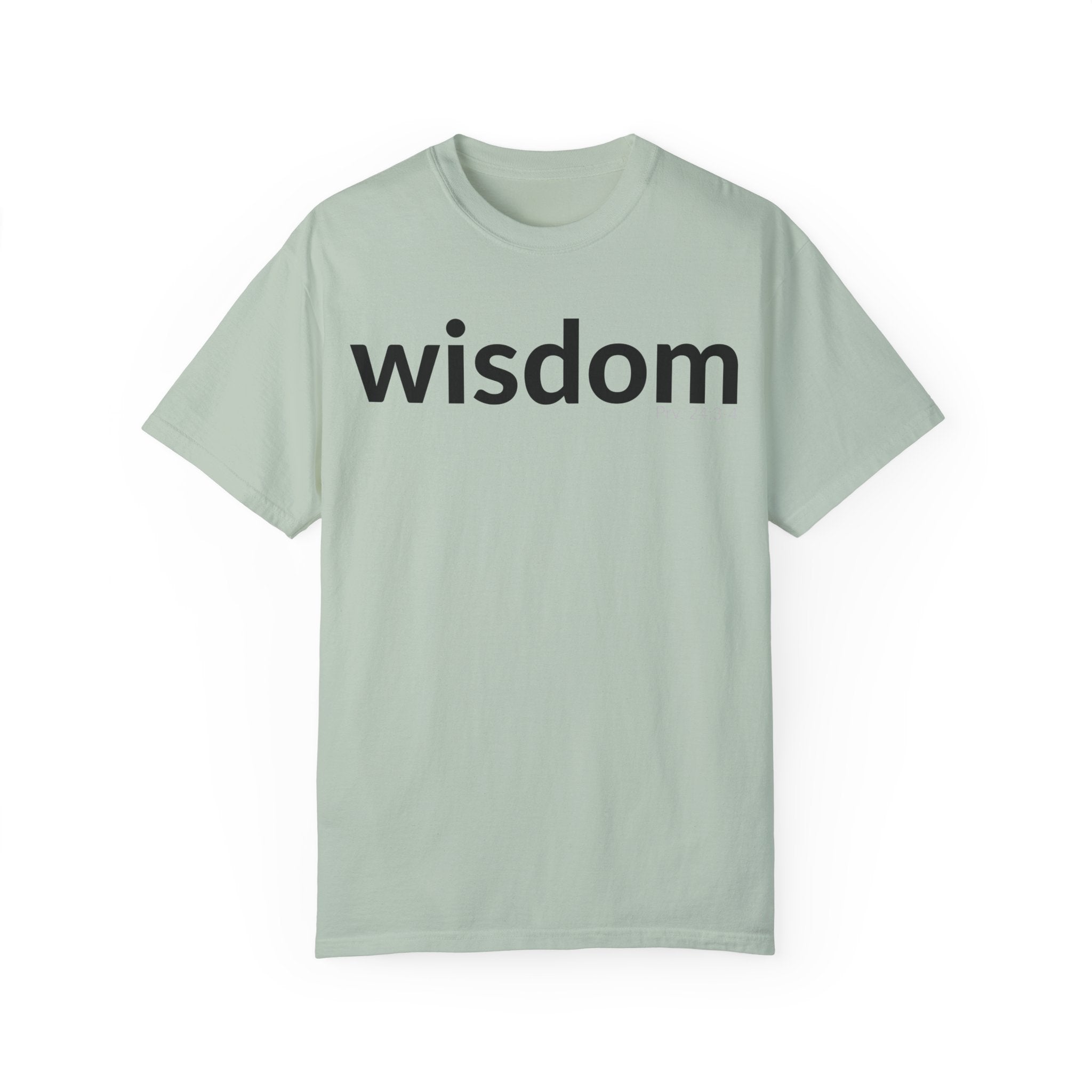 WISDOM | Faithware Collection – T-Shirt | Proverbs 24:3-4