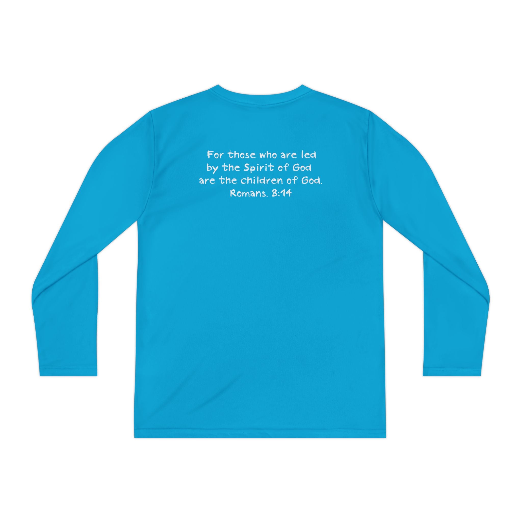 GOD'S CHILD! Collection | Youth Long Sleeve Tee | (Romans 8:14) - Pastel