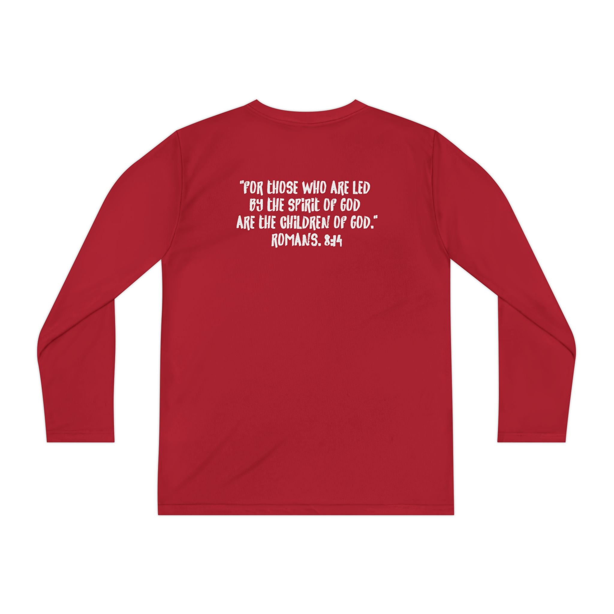 GOD'S CHILD! Collection | Youth Long Sleeve Tee | (Romans 8:14)