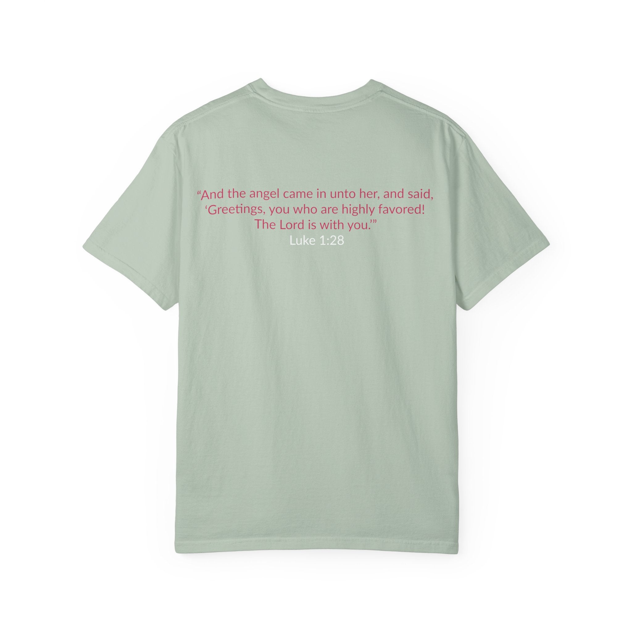 BLESSED! and Highly Favored! Collection | Women's Tee | (Luke 1:28)