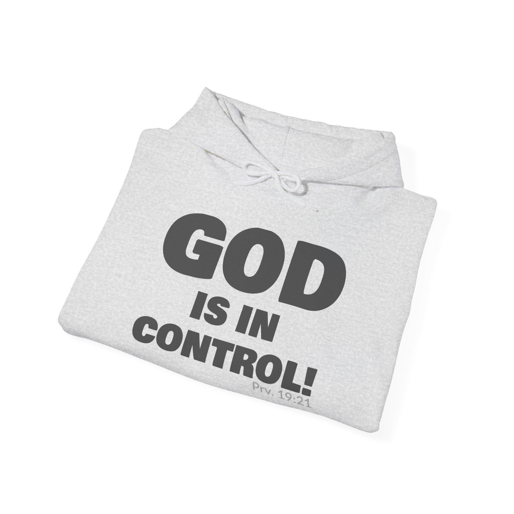 GOD IS IN CONTROL! Collection | Unisex Hoodie | (Proverbs 19:21 )
