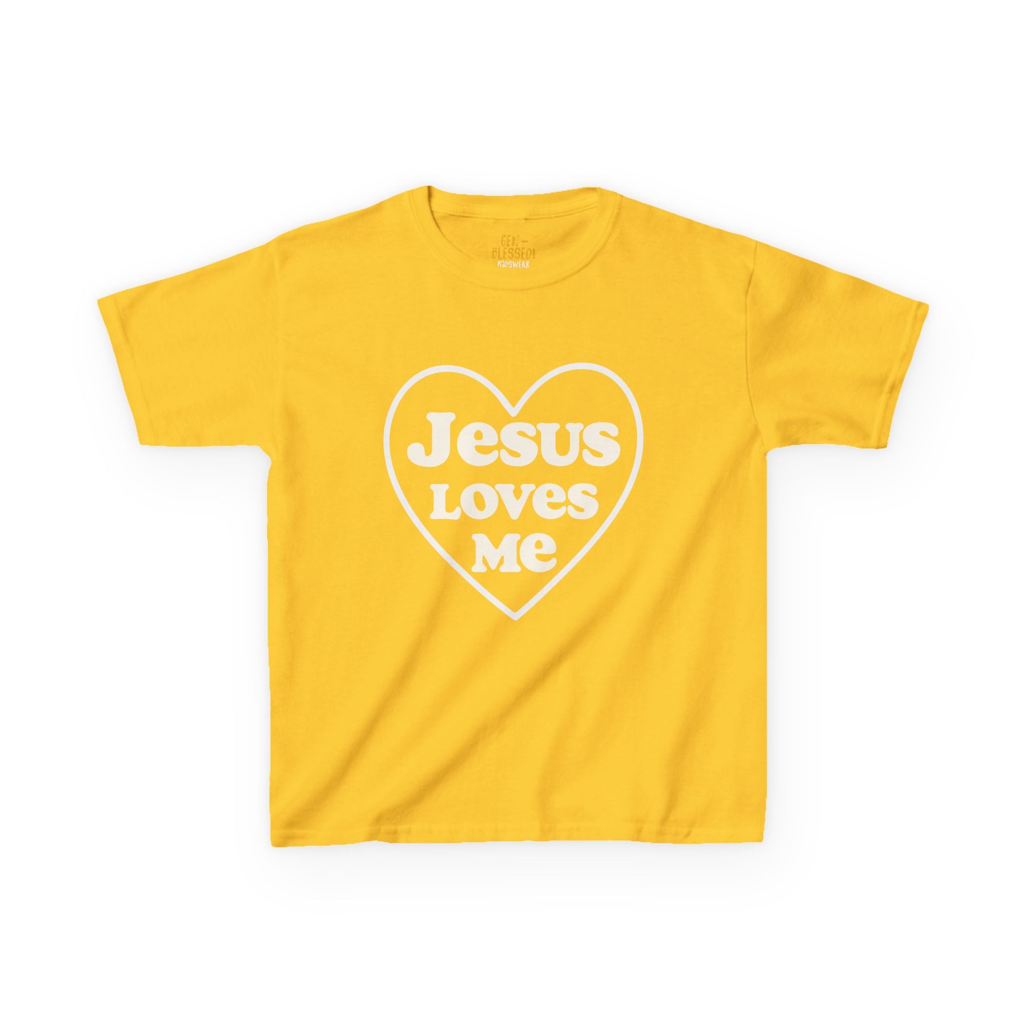 Jesus Loves Me | Kids Tee | Motivational Kids Shirt, Gifts for Young Dreamers, Casual Kids Clothing, Back to School Tee, Kids Hustle Tee