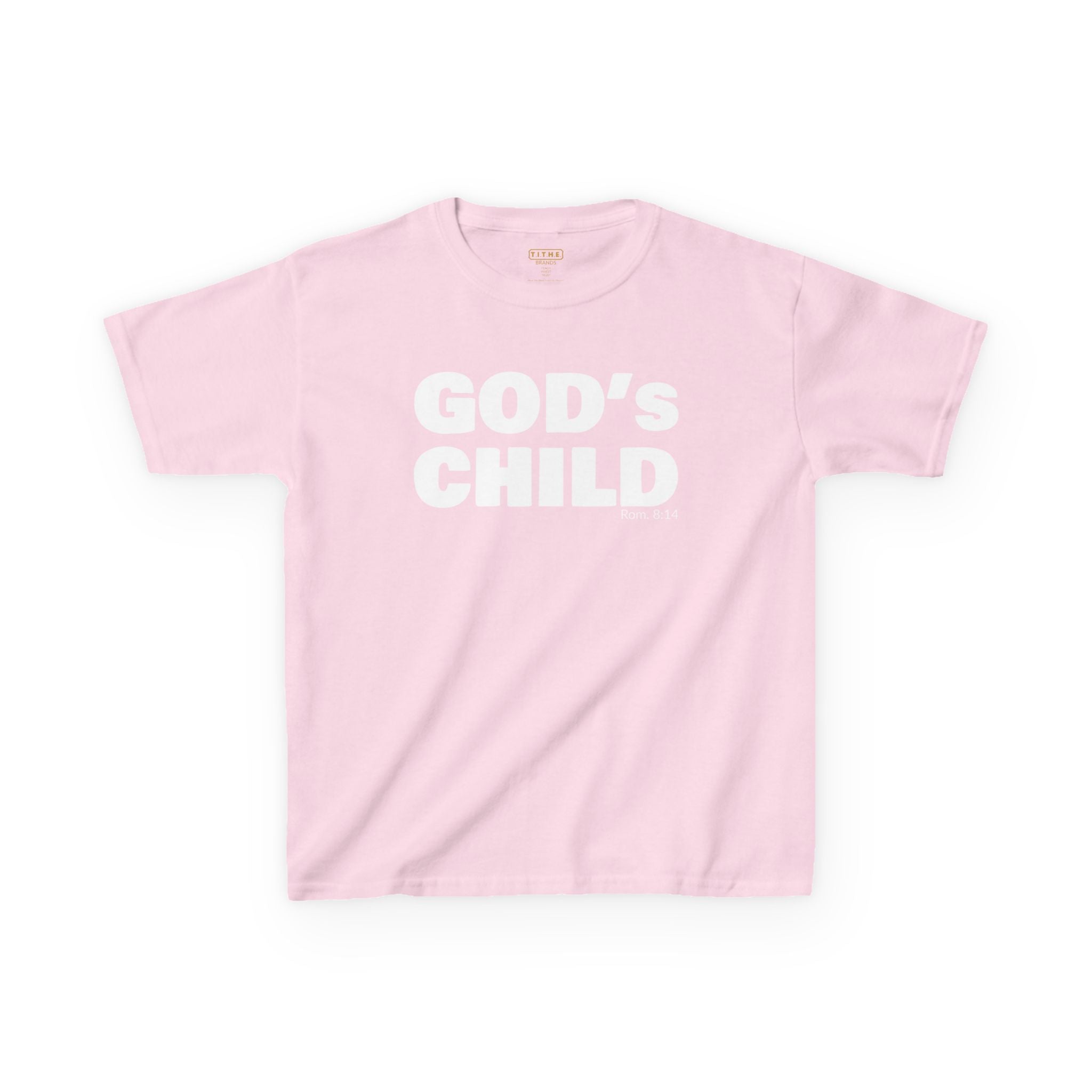 GOD'S CHILD! Collection | Inspirational Youth Tee-Shirt | (Romans 8:14)