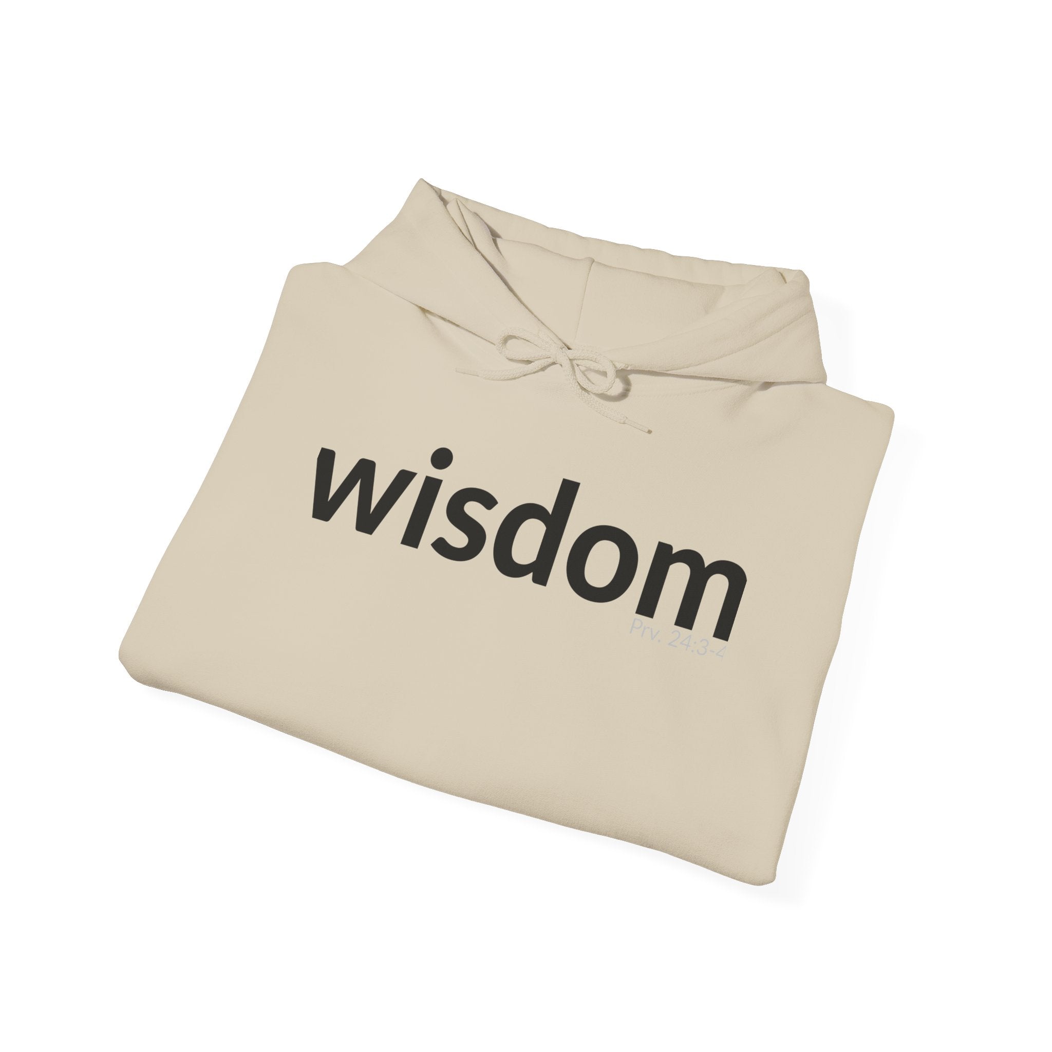 WISDOM | Faithware Collection – Hoodie | (Proverbs 24:3-4)