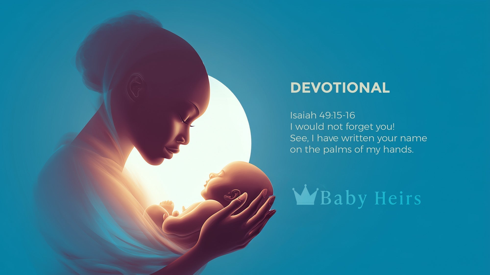 Devotional ...on the palms of my hands