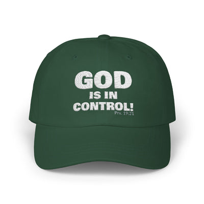 GOD IS IN CONTROL!  | Cap | (white text)