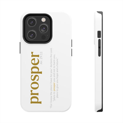 PROSPER 29:11 COLLECTION |  Tough Phone Case |  (Jeremiah 29:11)