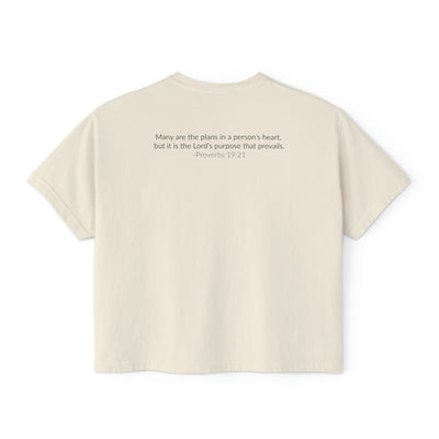 GOD IS IN CONTROL! Women's Boxy Tee