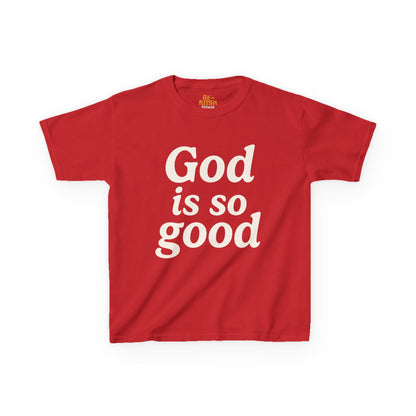 God Is So Good | Kids Tee | Motivational Kids Shirt, Gifts for Young Dreamers, Casual Kids Clothing, Back to School Tee, Kids Hustle Tee