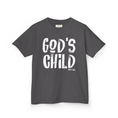 GOD'S CHILD! Collection |  Inspirational Youth Tee-Shirt | (Romans 8:14)